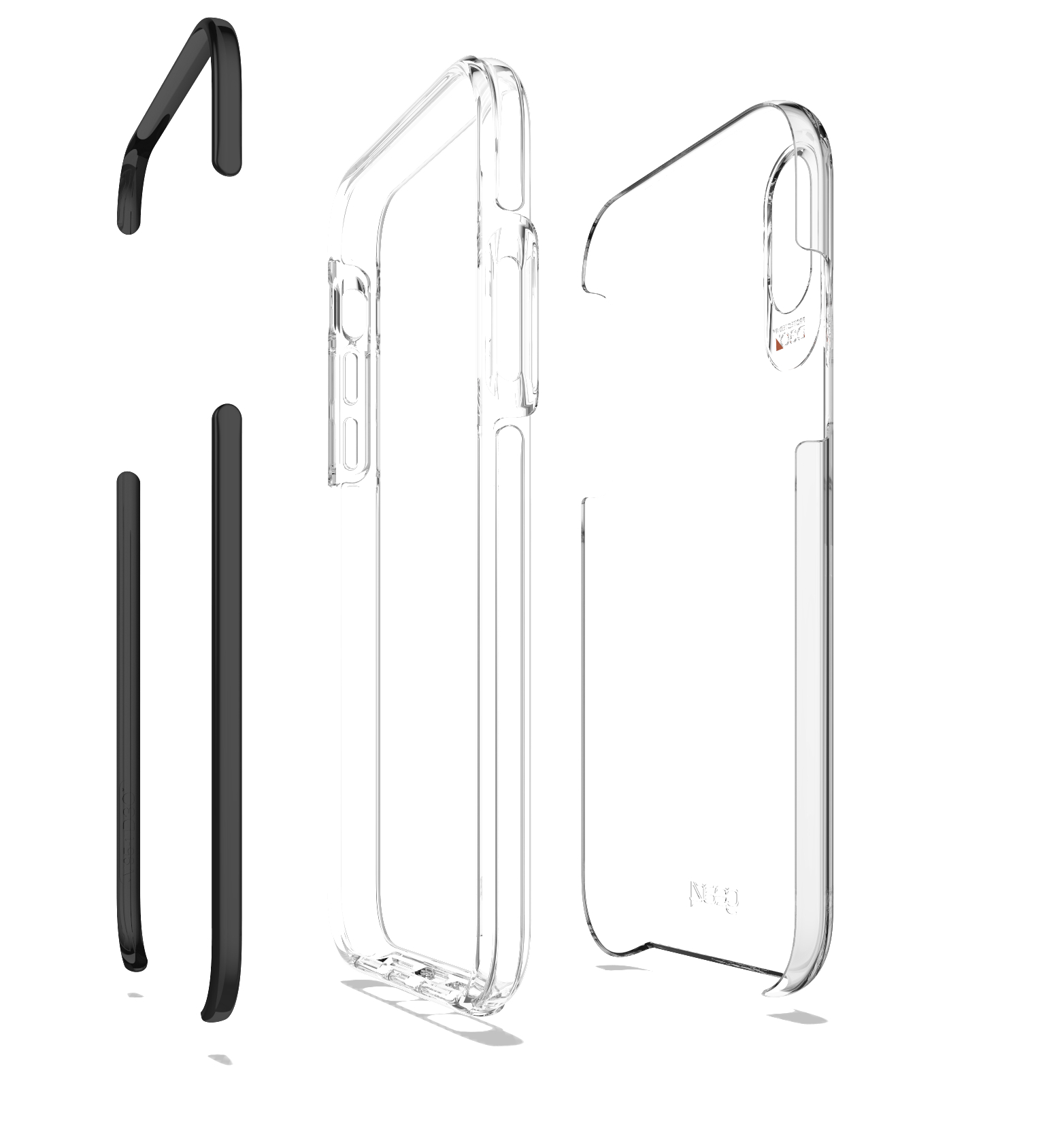 GEAR4 Piccadilly, Backcover, Apple, iPhone XR, Schwarz