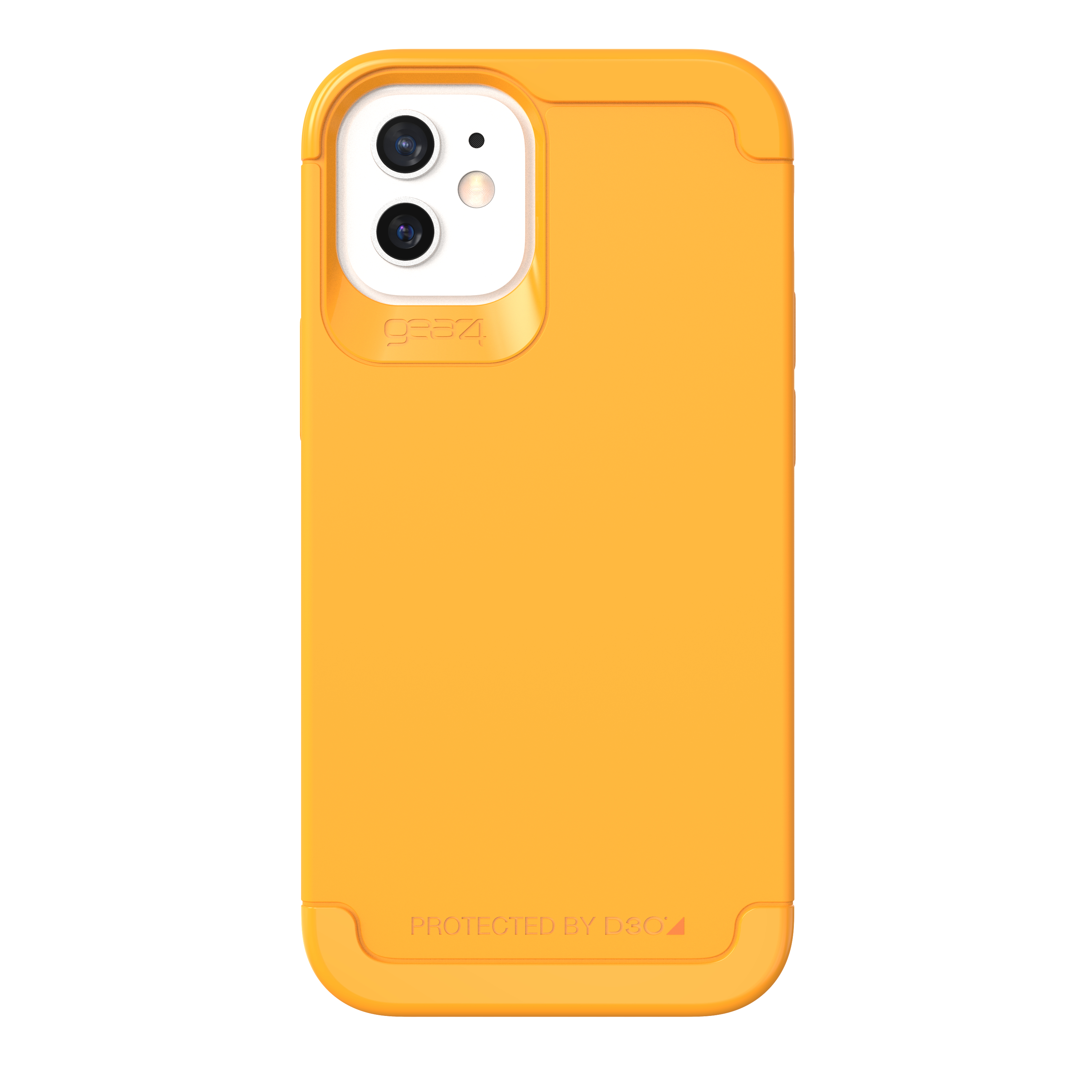 GEAR4 Wembley Palette, Backcover, Apple, iPhone 12 Mini, Safrangelb