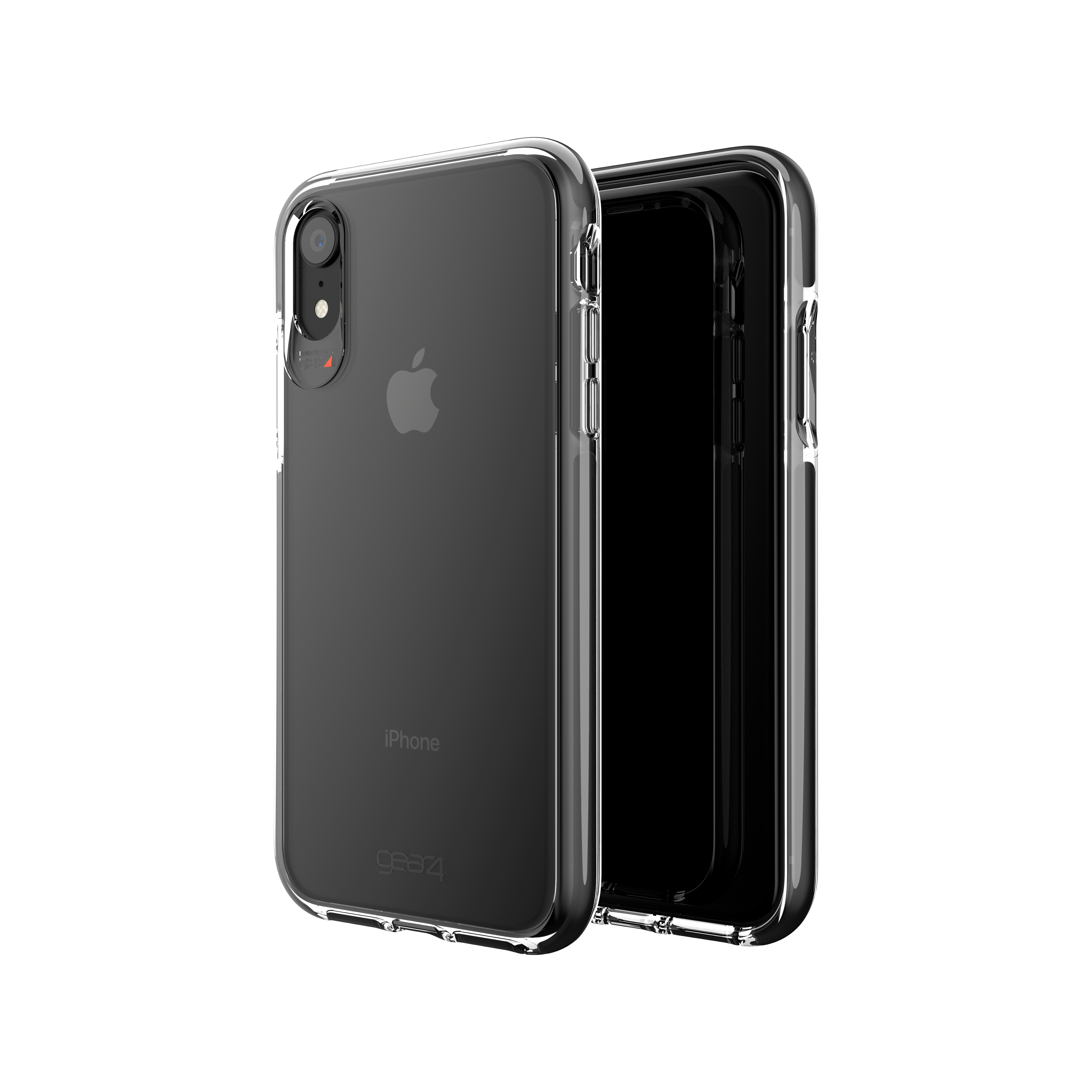 GEAR4 Piccadilly, Backcover, Apple, Schwarz iPhone XR