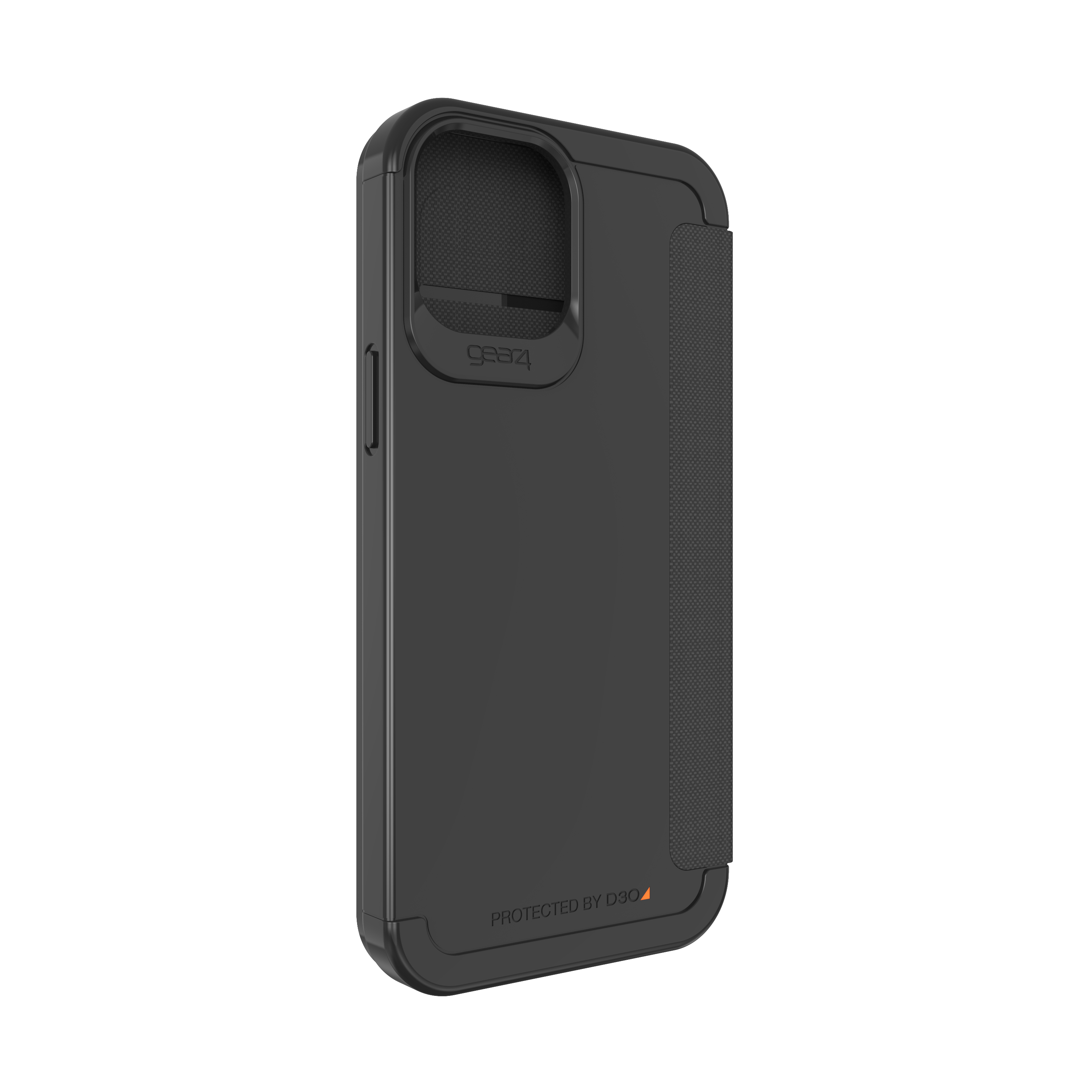 GEAR4 Wembley Flip, Bookcover, Apple, iPhone 12 Pro Max, Schwarz