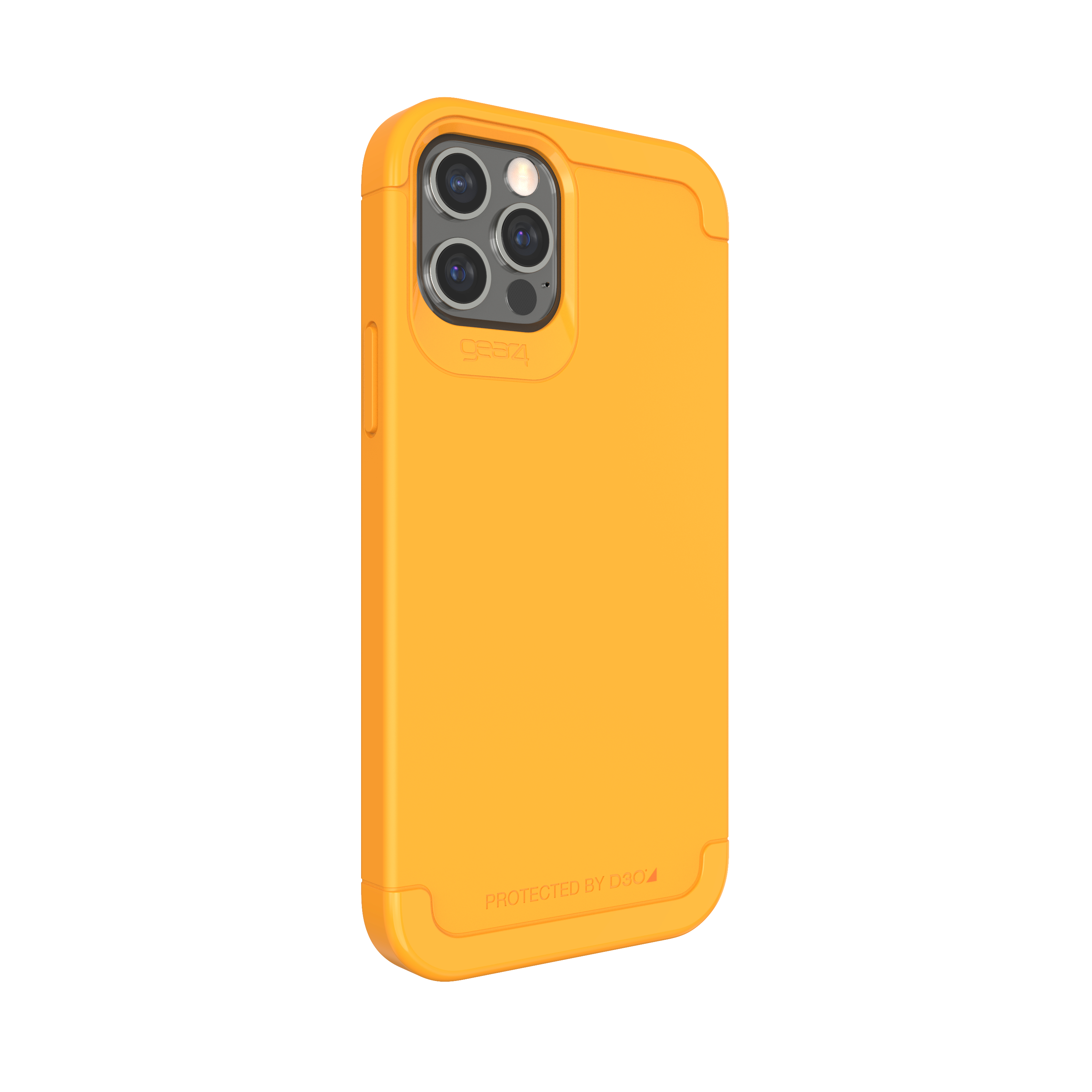GEAR4 Wembley Palette, Backcover, Apple, iPhone 12/12 Pro, Safrangelb