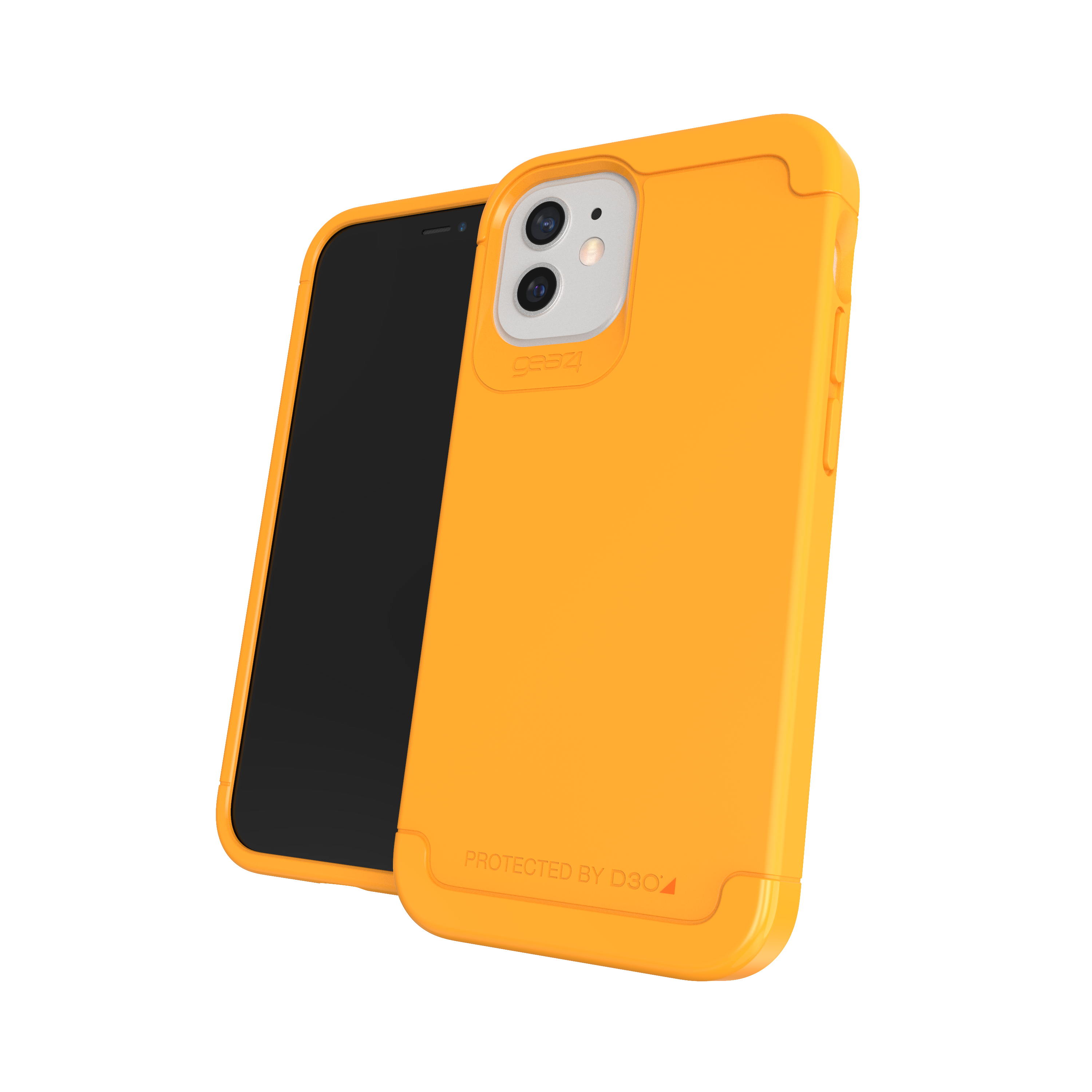 GEAR4 Wembley Palette, Backcover, Apple, iPhone 12 Mini, Safrangelb