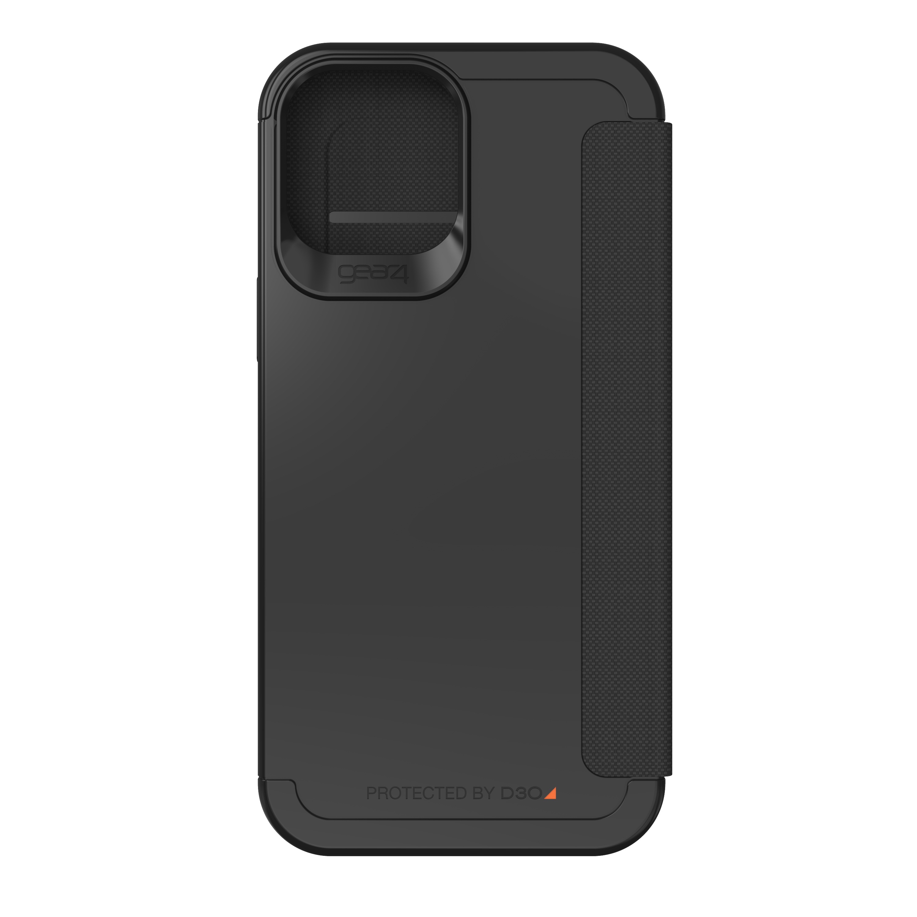 GEAR4 Wembley Flip, Bookcover, Apple, iPhone 12 Pro Max, Schwarz