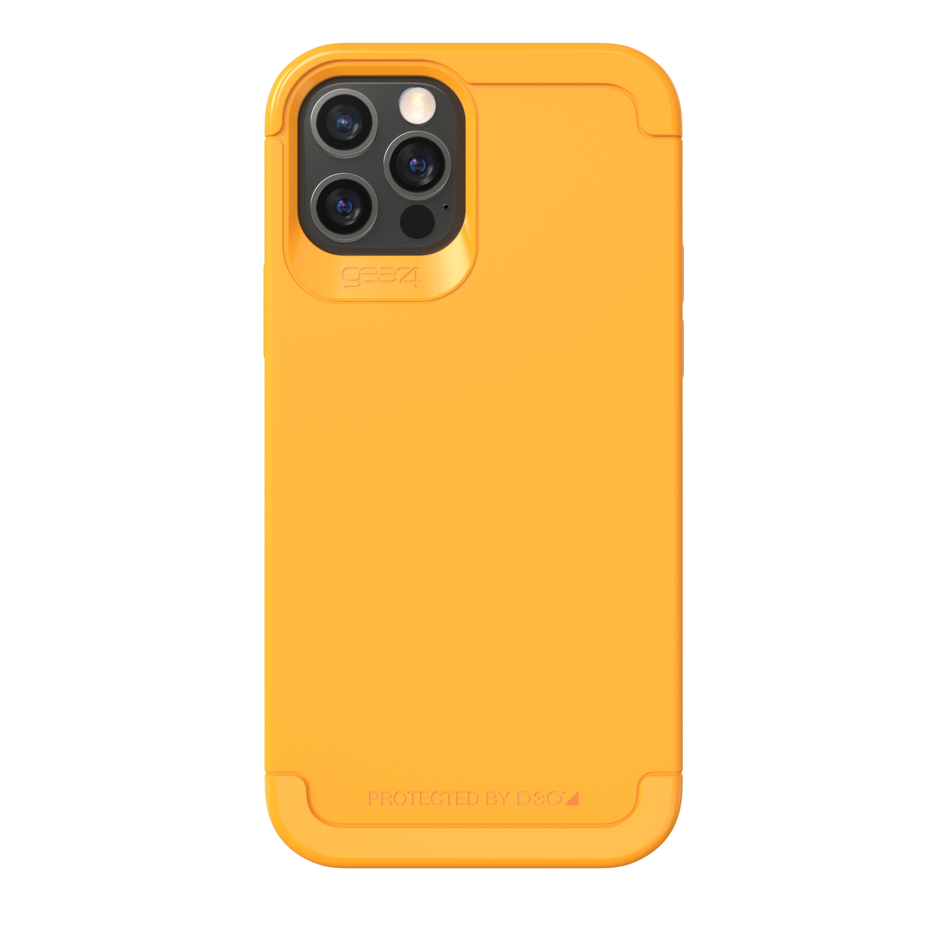 GEAR4 Wembley Palette, Backcover, Apple, iPhone 12/12 Pro, Safrangelb
