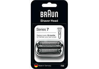 BRAUN 73S - Cassette de tête de rasoir (Argent)