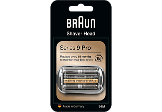 BRAUN 94M - Cassette de tête de rasoir (Argent)