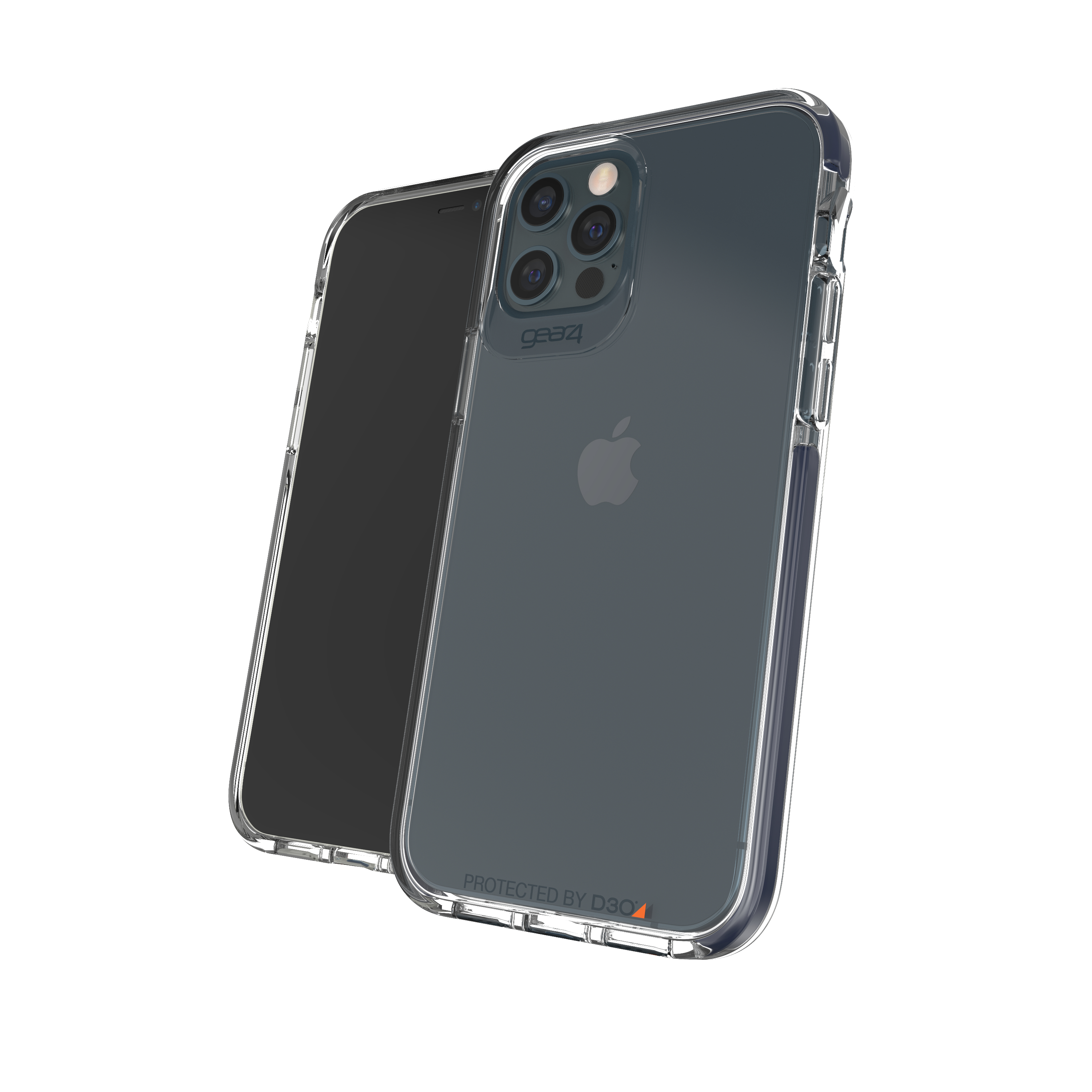 GEAR4 D3O Piccadilly, Backcover, Apple, iPhone 12/12 Pro, Blue