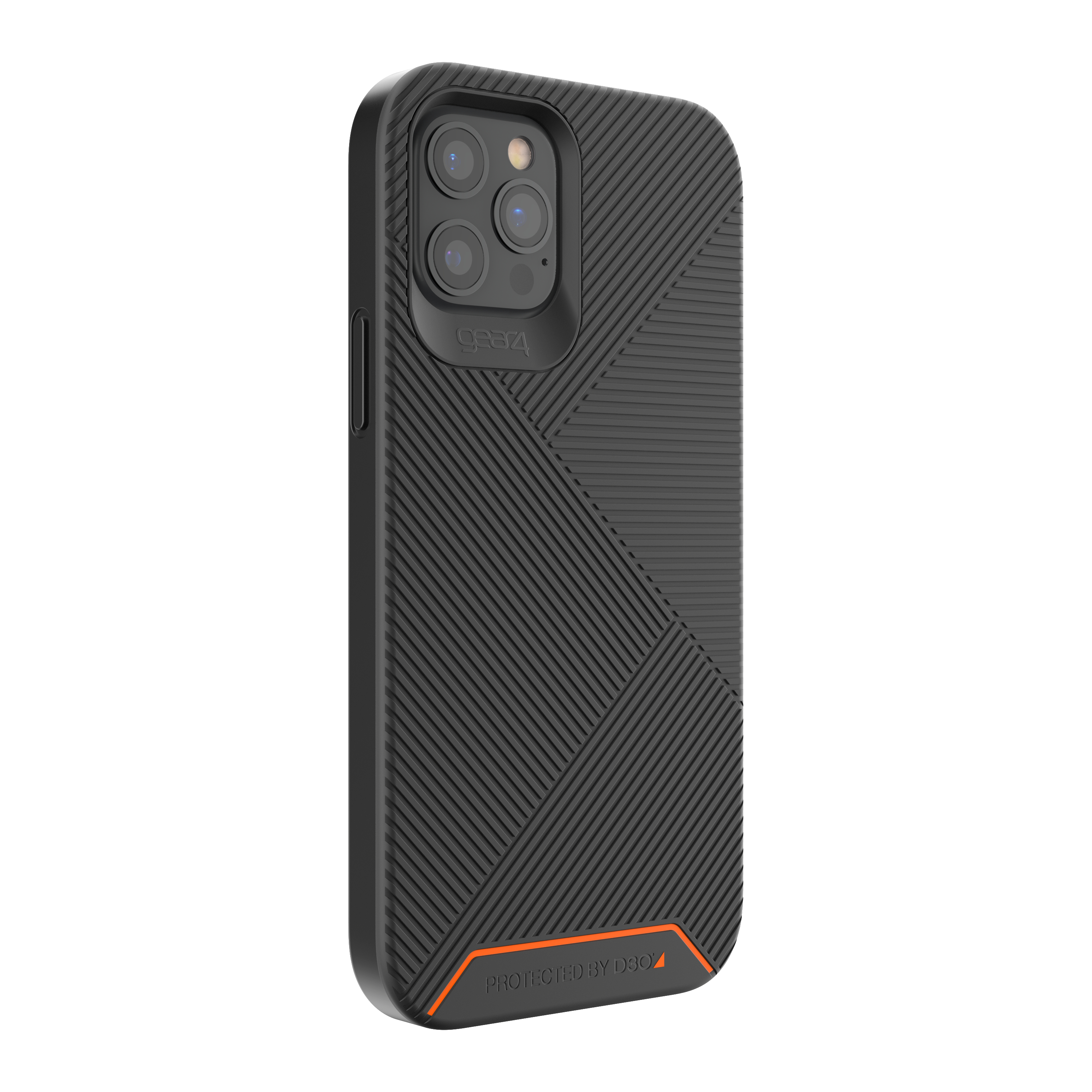 GEAR4 D3O Battersea, Backcover, Apple, iPhone 12/12 Pro, Black