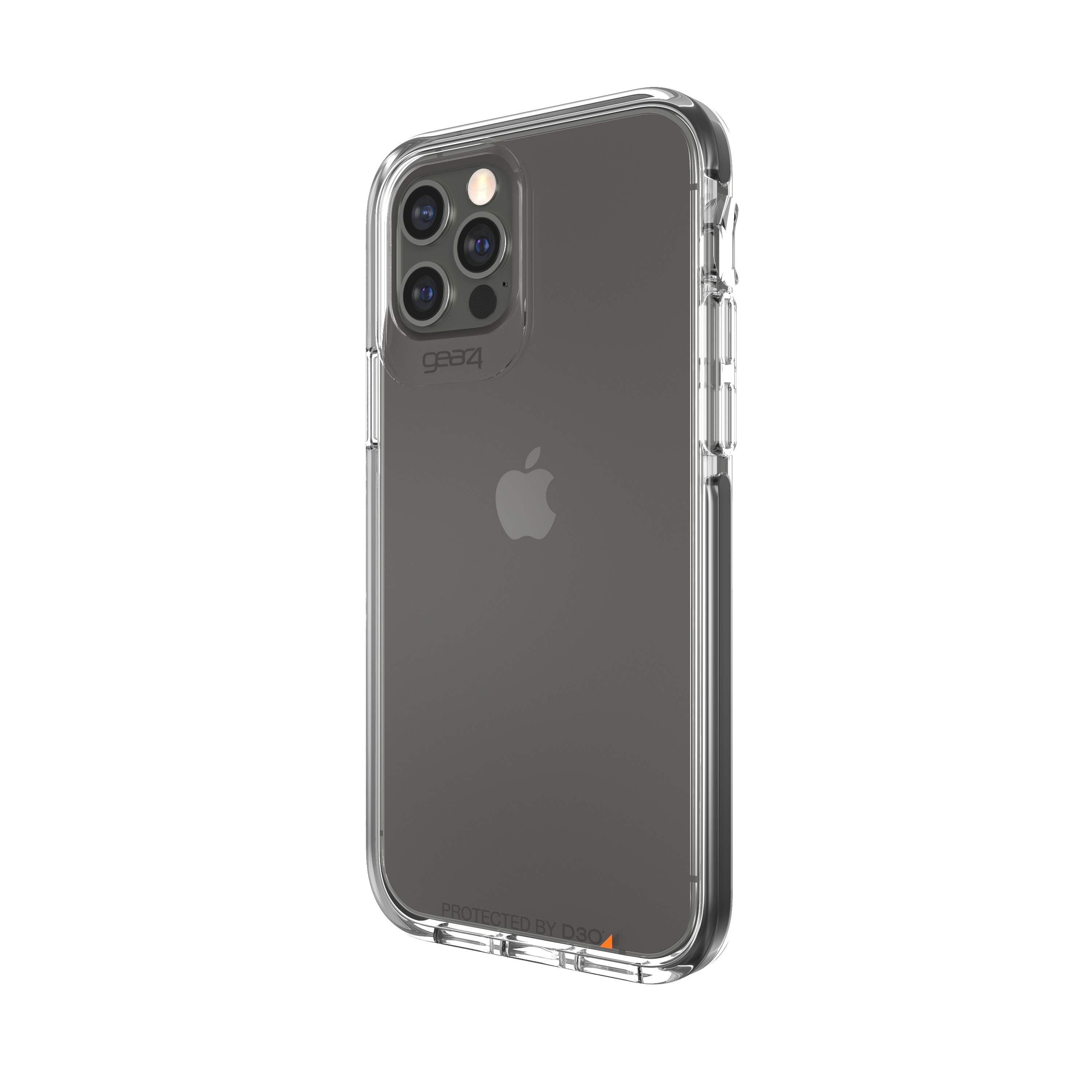 GEAR4  D3O Piccadilly, Backcover, Apple, iPhone 12/12 Pro, Black