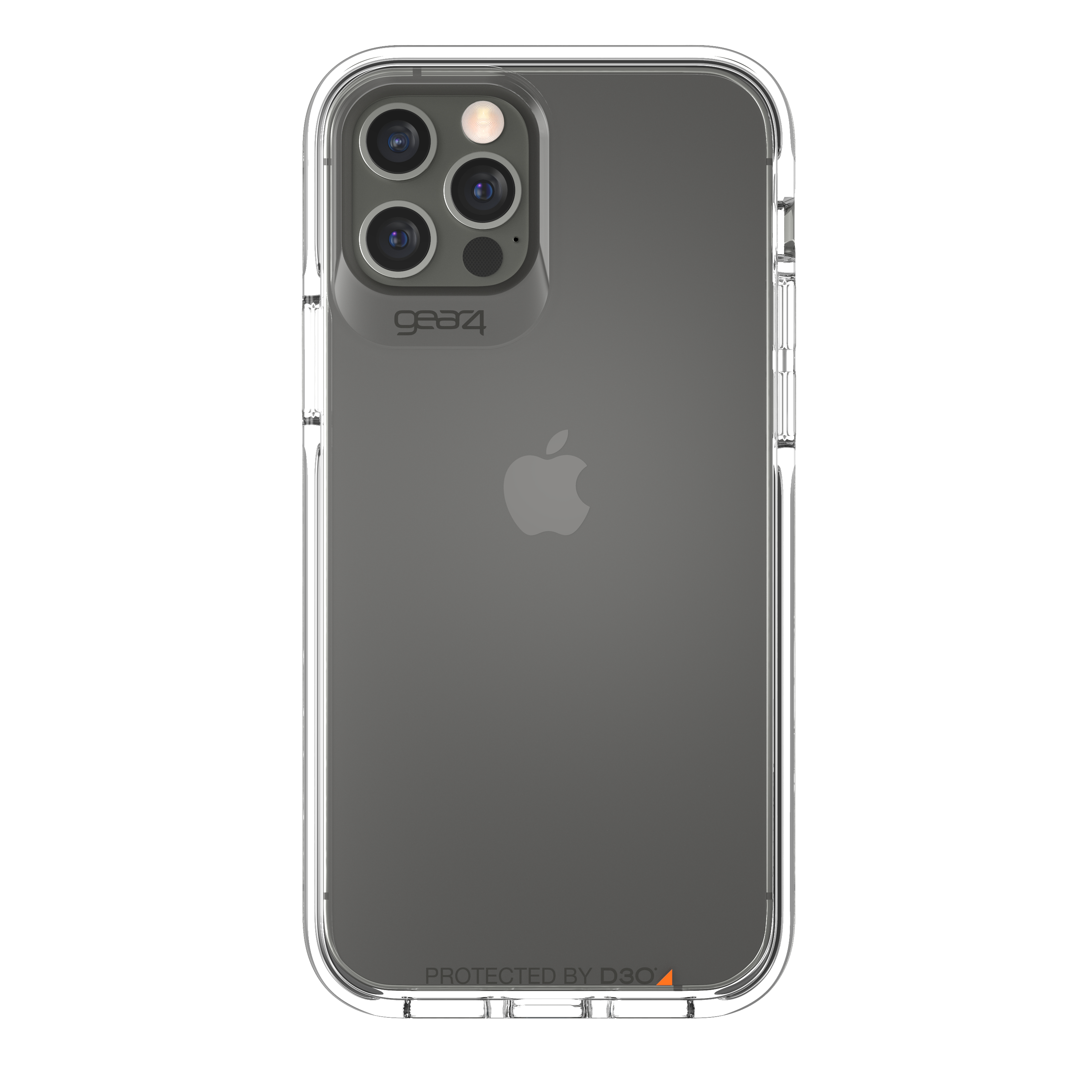 GEAR4  D3O Piccadilly, Backcover, Apple, iPhone 12/12 Pro, Black