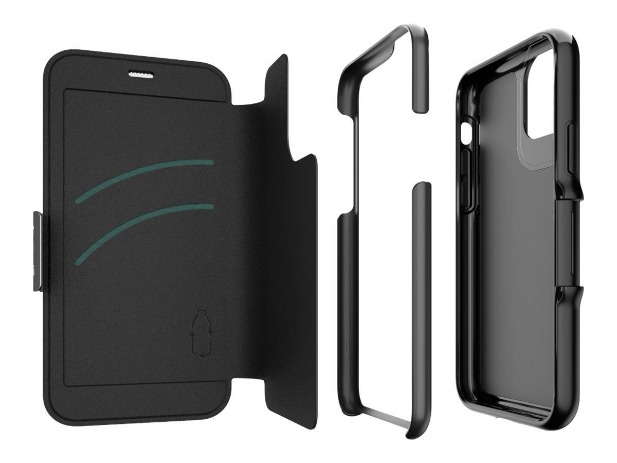 GEAR4 D3O Oxford Eco, Bookcover, Apple, iPhone 11 Pro, Black