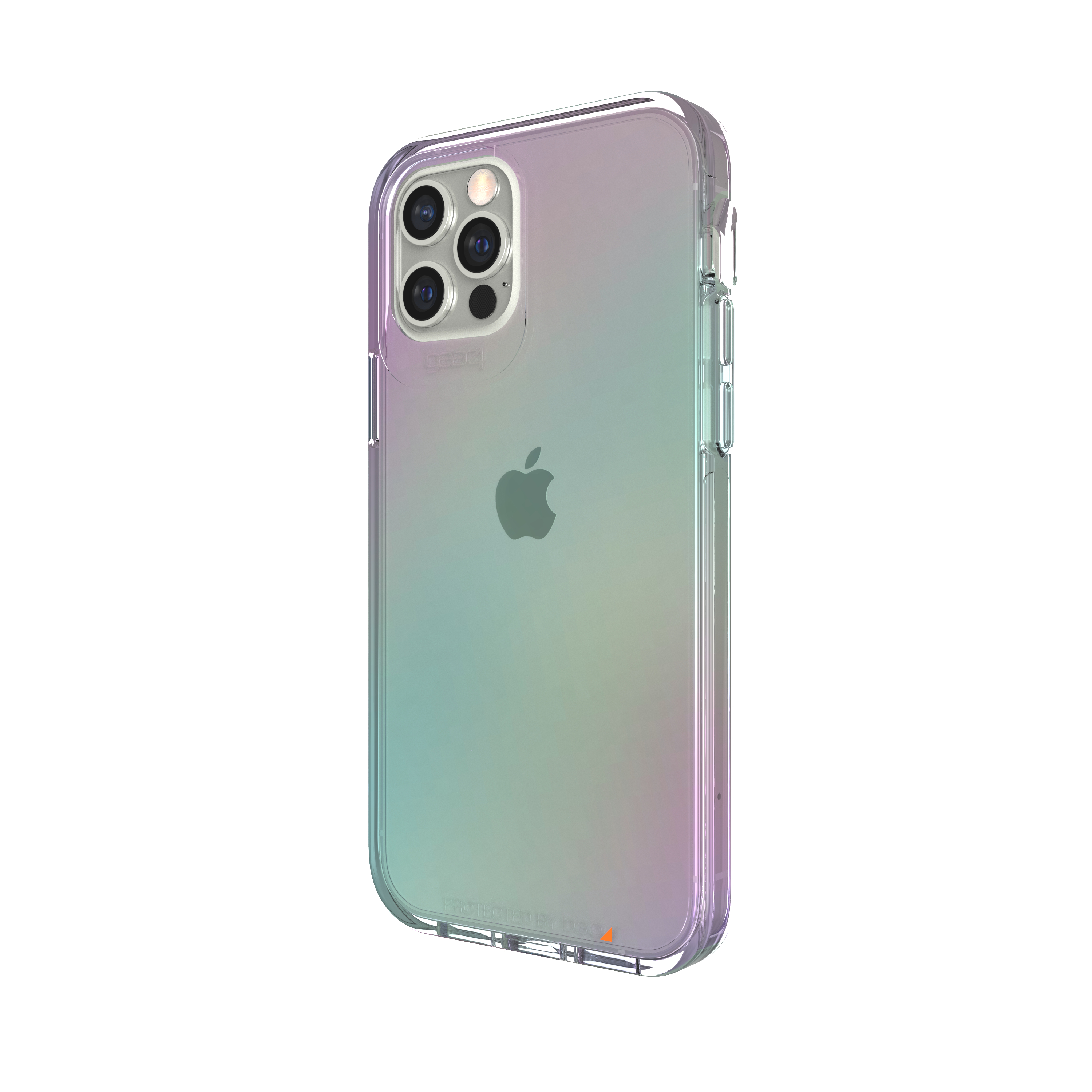 GEAR4 D3O Crystal Palace, Backcover, Apple, iPhone 12/12 Pro, Iridescent
