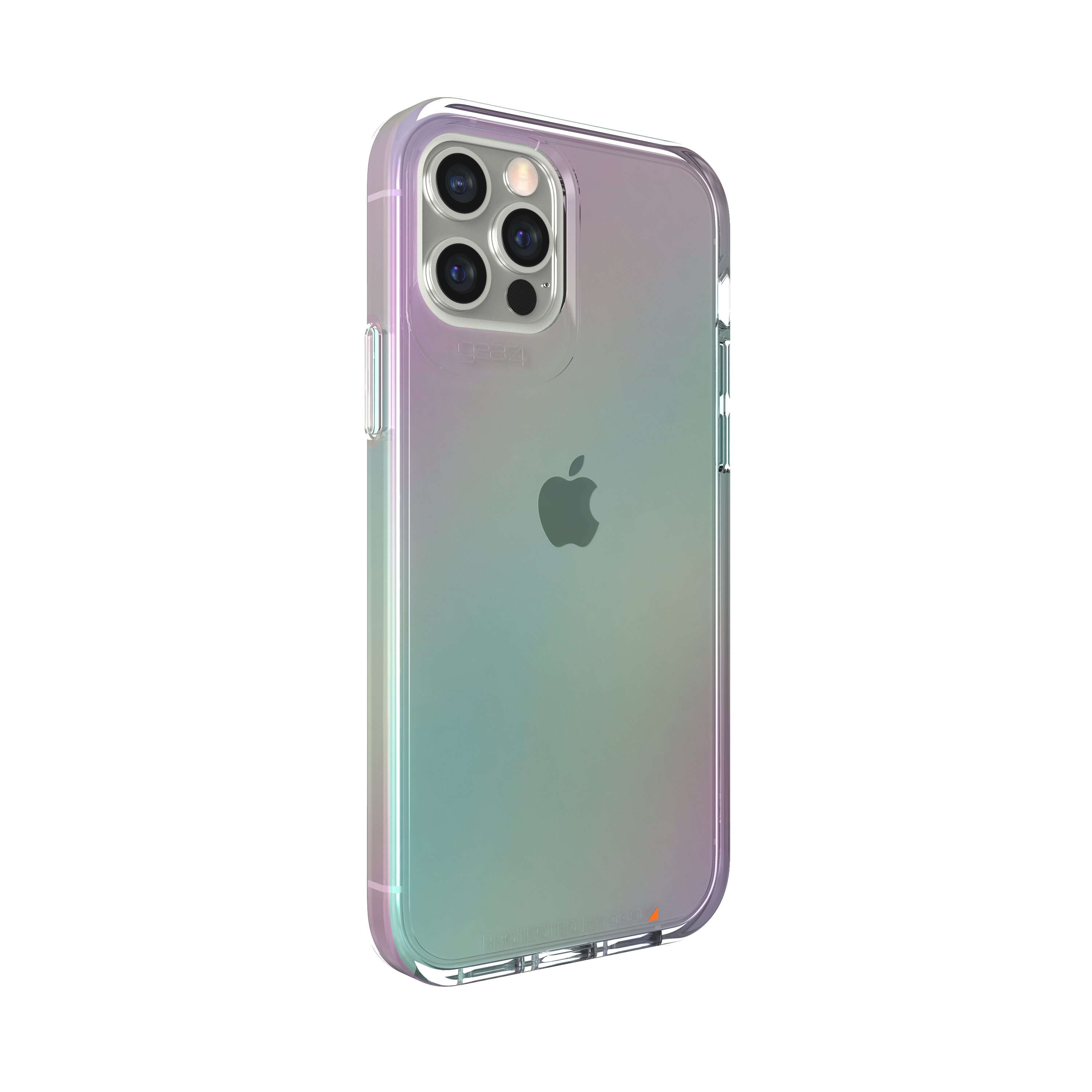 GEAR4 D3O Crystal Palace, Backcover, Apple, iPhone 12/12 Pro, Iridescent