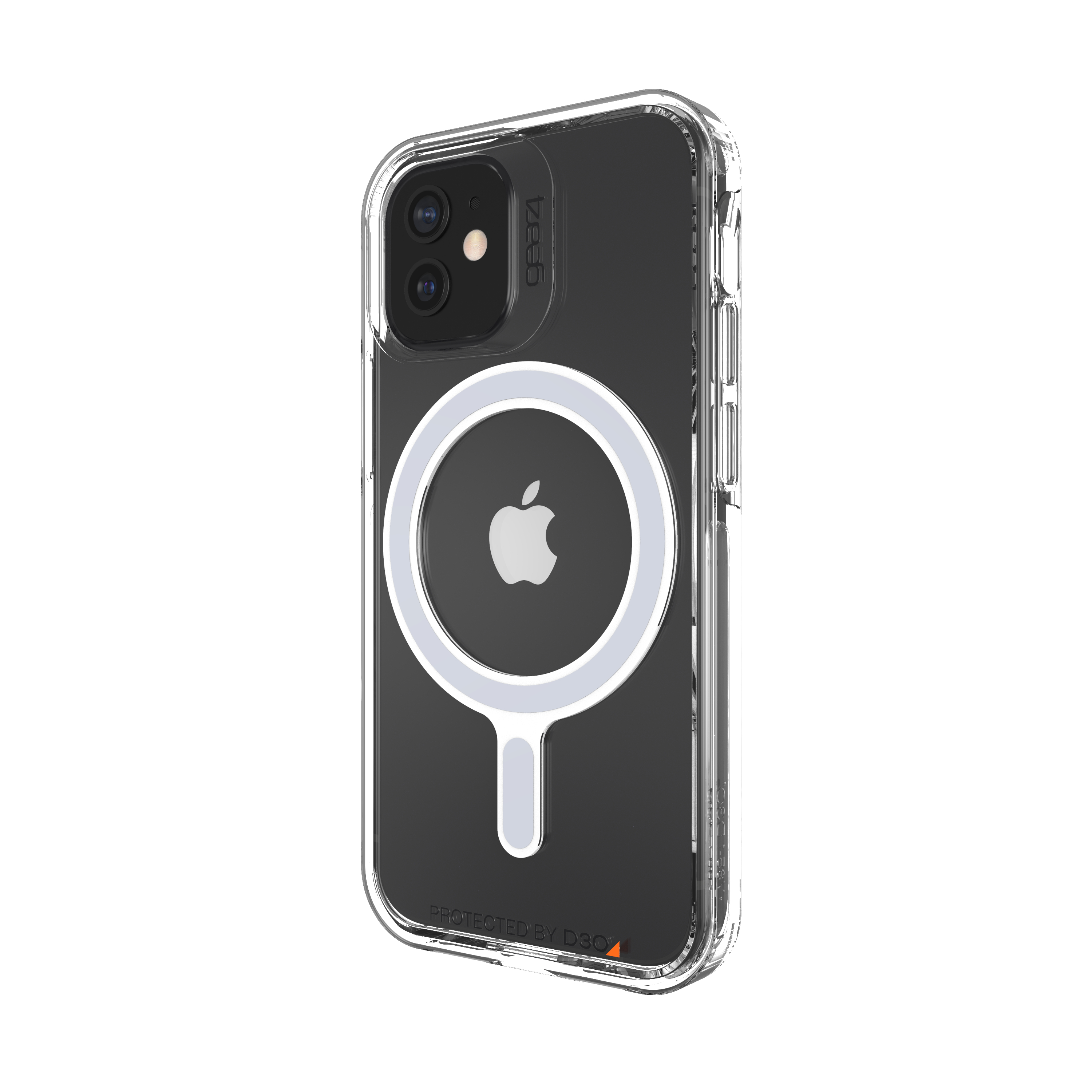GEAR4 D3O Crystal Palace Snap, Backcover, Apple, iPhone 12 Mini, Transparent