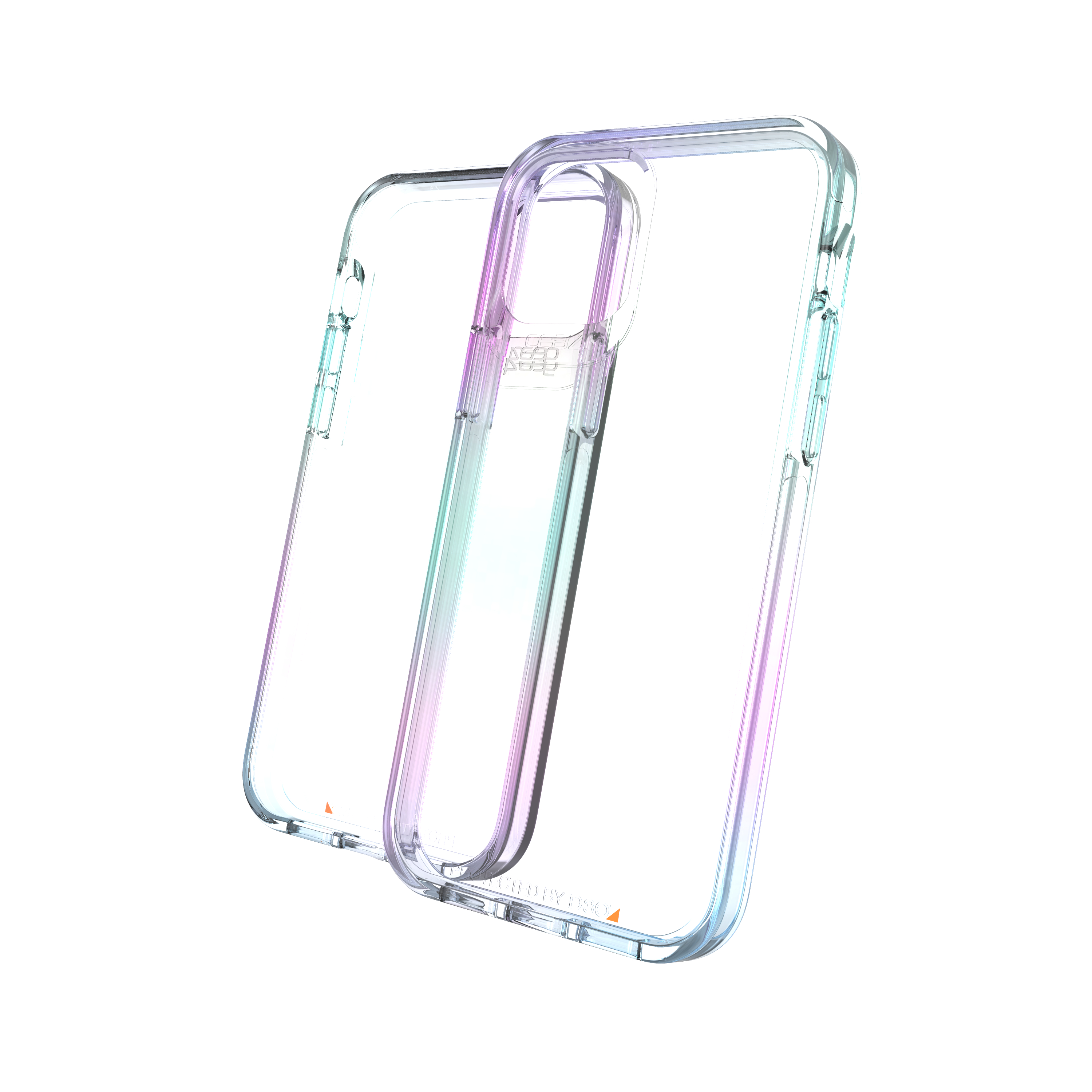 iPhone Pro, Iridescent Apple, GEAR4 D3O Backcover, Crystal 12/12 Palace,