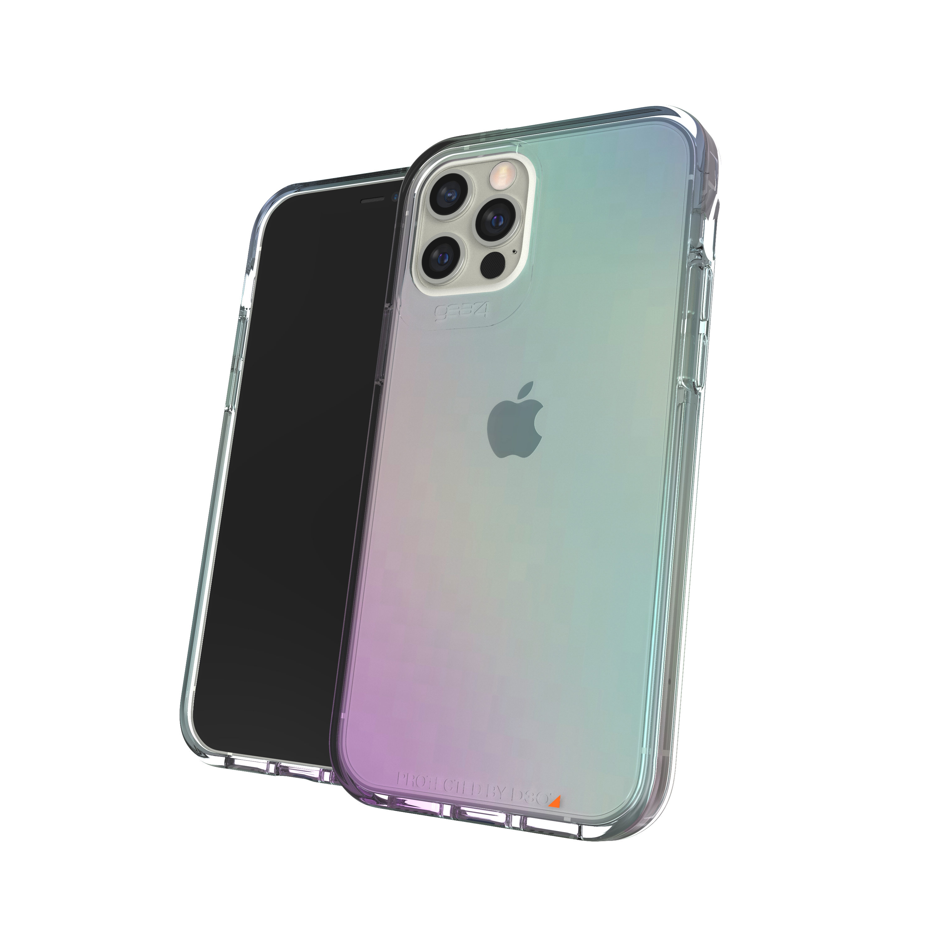 GEAR4 D3O Crystal Palace, Backcover, Apple, iPhone 12/12 Pro, Iridescent
