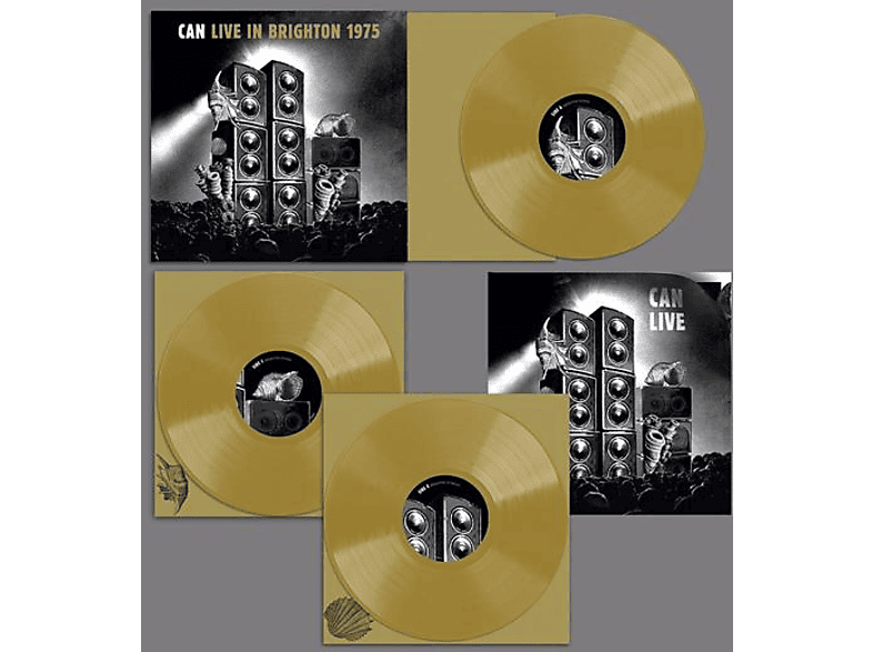 Can - Live In Brighton 1975 (Gold 3LP) - (Vinyl)