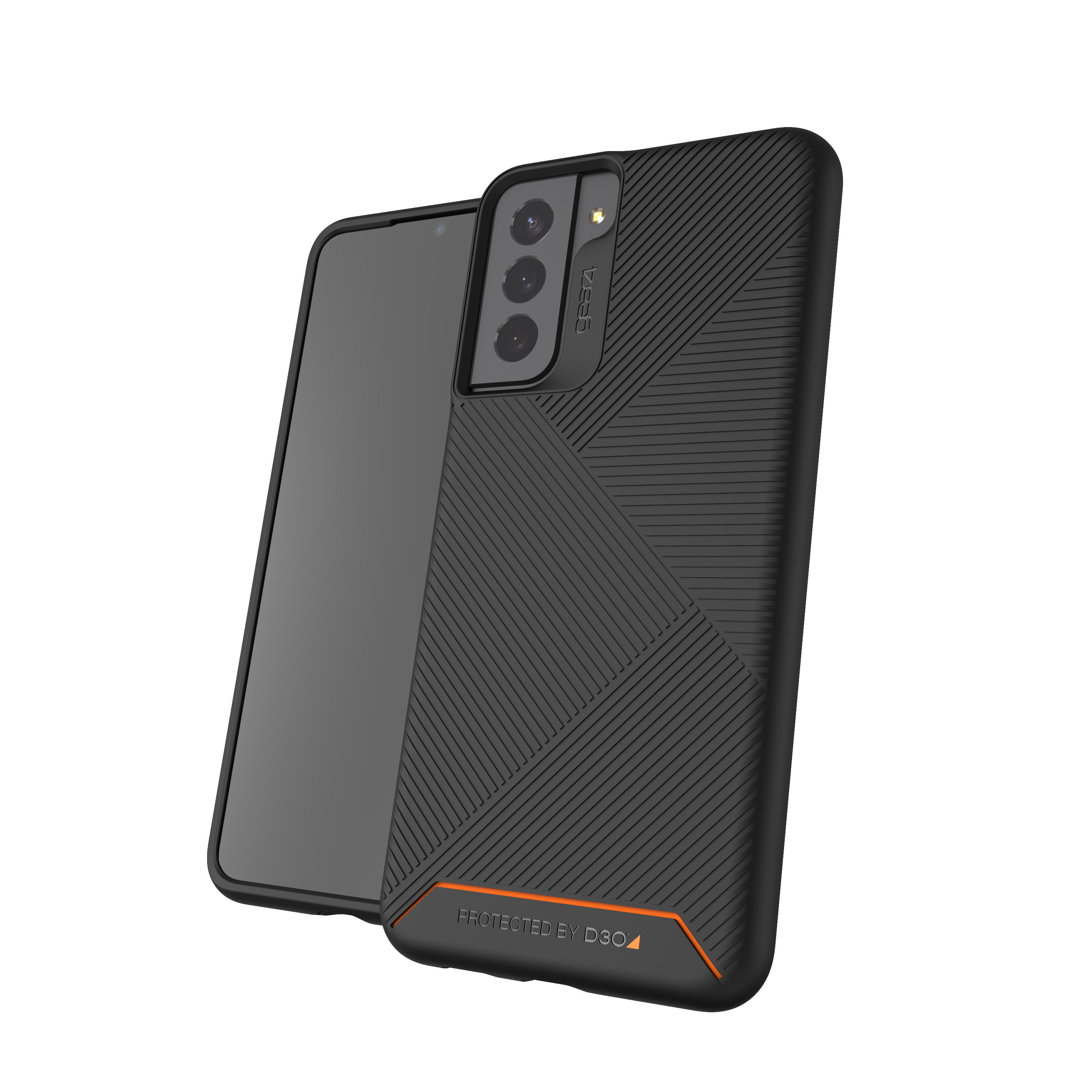 GEAR4 D3O Denali, Backcover, Samsung, Galaxy S21, Schwarz