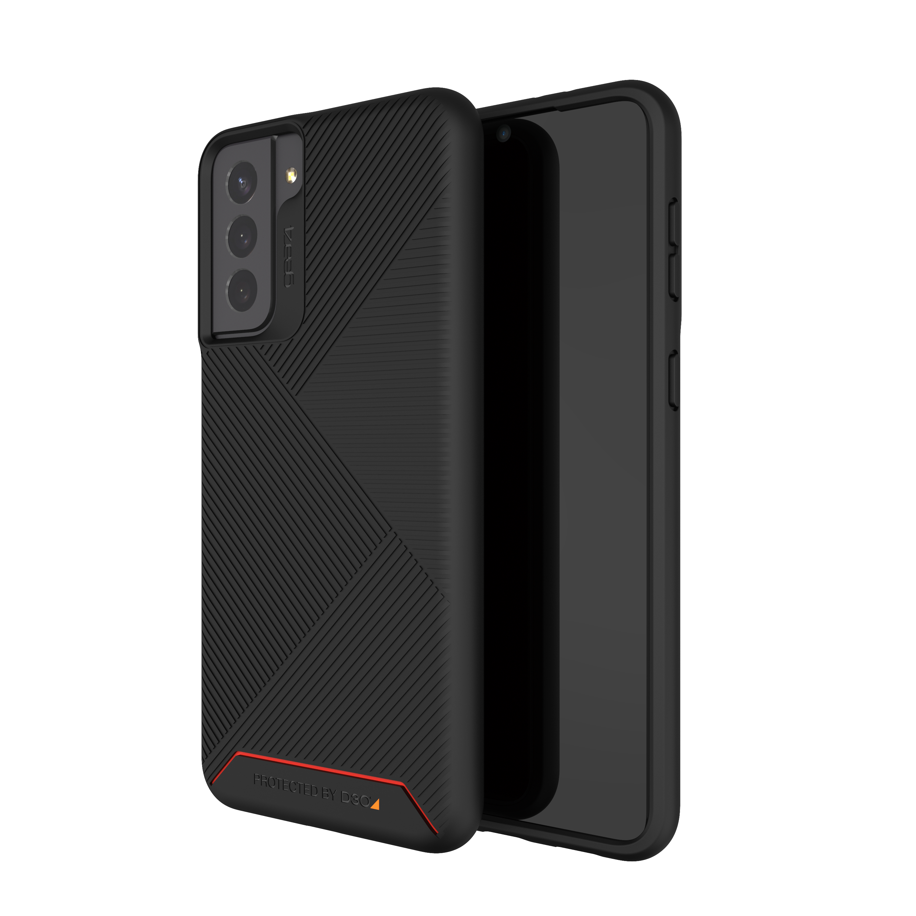 GEAR4 D3O Denali, Backcover, Samsung, Galaxy S21, Schwarz