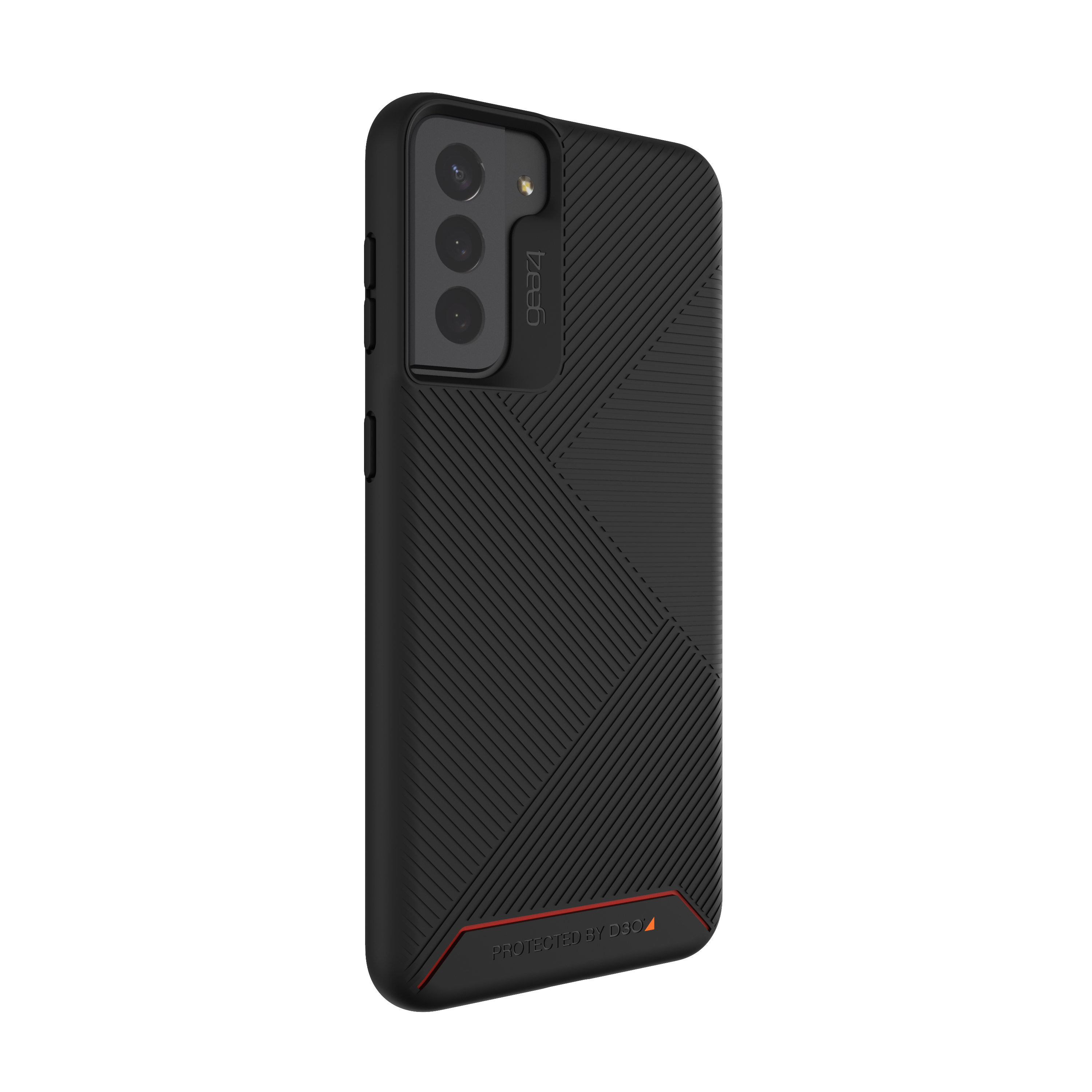 GEAR4 D3O Denali, Backcover, Samsung, Galaxy S21, Schwarz
