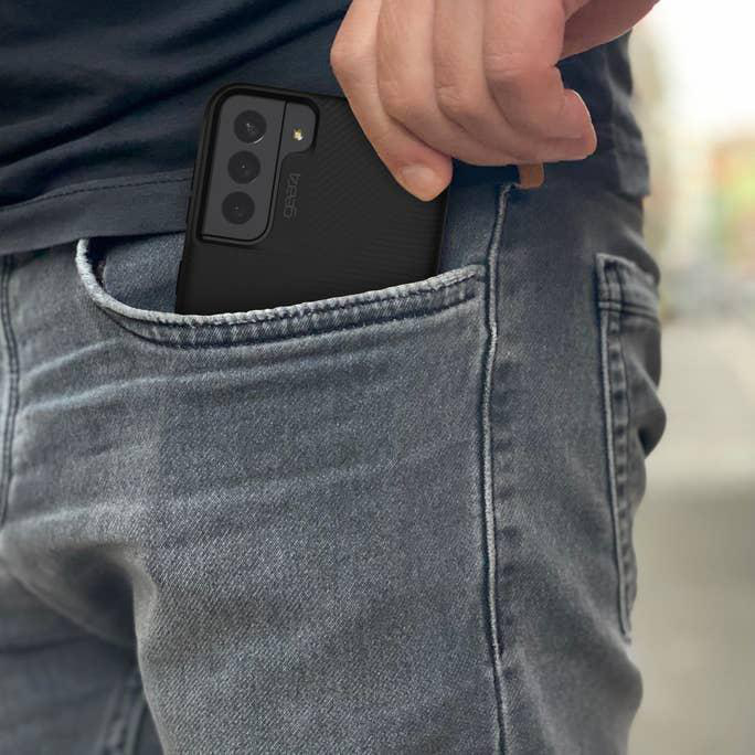 GEAR4 D3O Denali, Backcover, Samsung, Galaxy S21, Schwarz