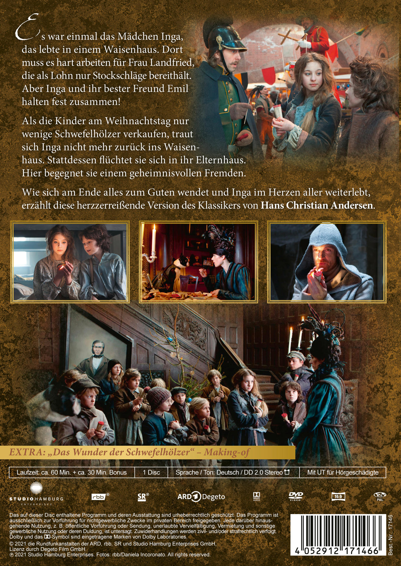 DVD-Cover mit Filmbildern, Schauspielern und deutschem Text. Der Film handelt von Kindern.