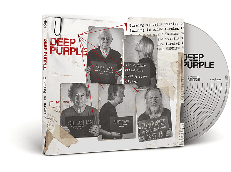 To Purple - (CD) Turning - Deep Crime (Digipak)