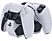 POWERA DualSense Twin - Stazione di ricarica (Bianco/Nero)