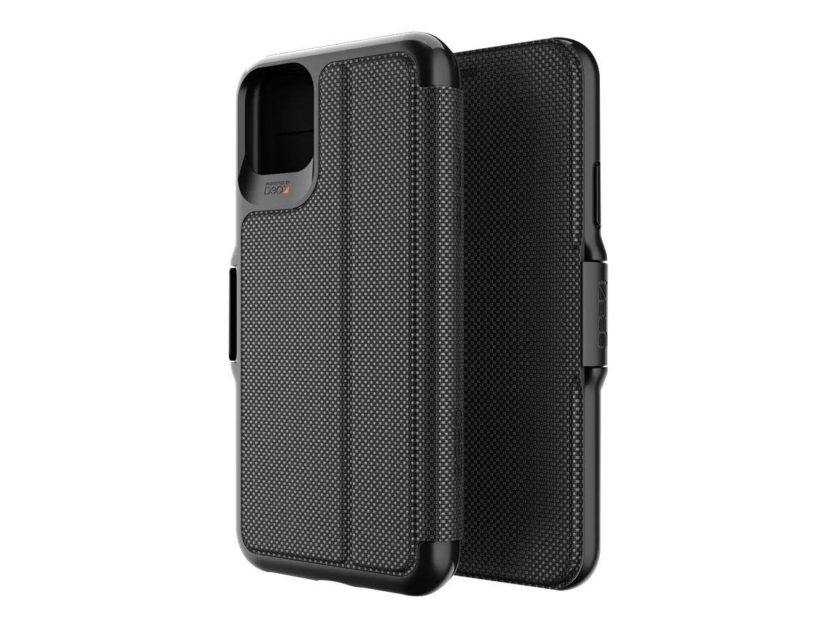 GEAR4 GD3O Oxford Eco, Bookcover, Apple, iPhone 11 Pro Max, Black