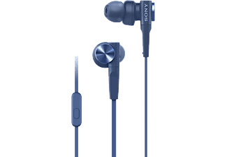 SONY MDR-XB55AP - Kopfhörer (In-ear, Blau)