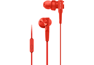 SONY MDR-XB55AP - Kopfhörer (In-ear, Rot)