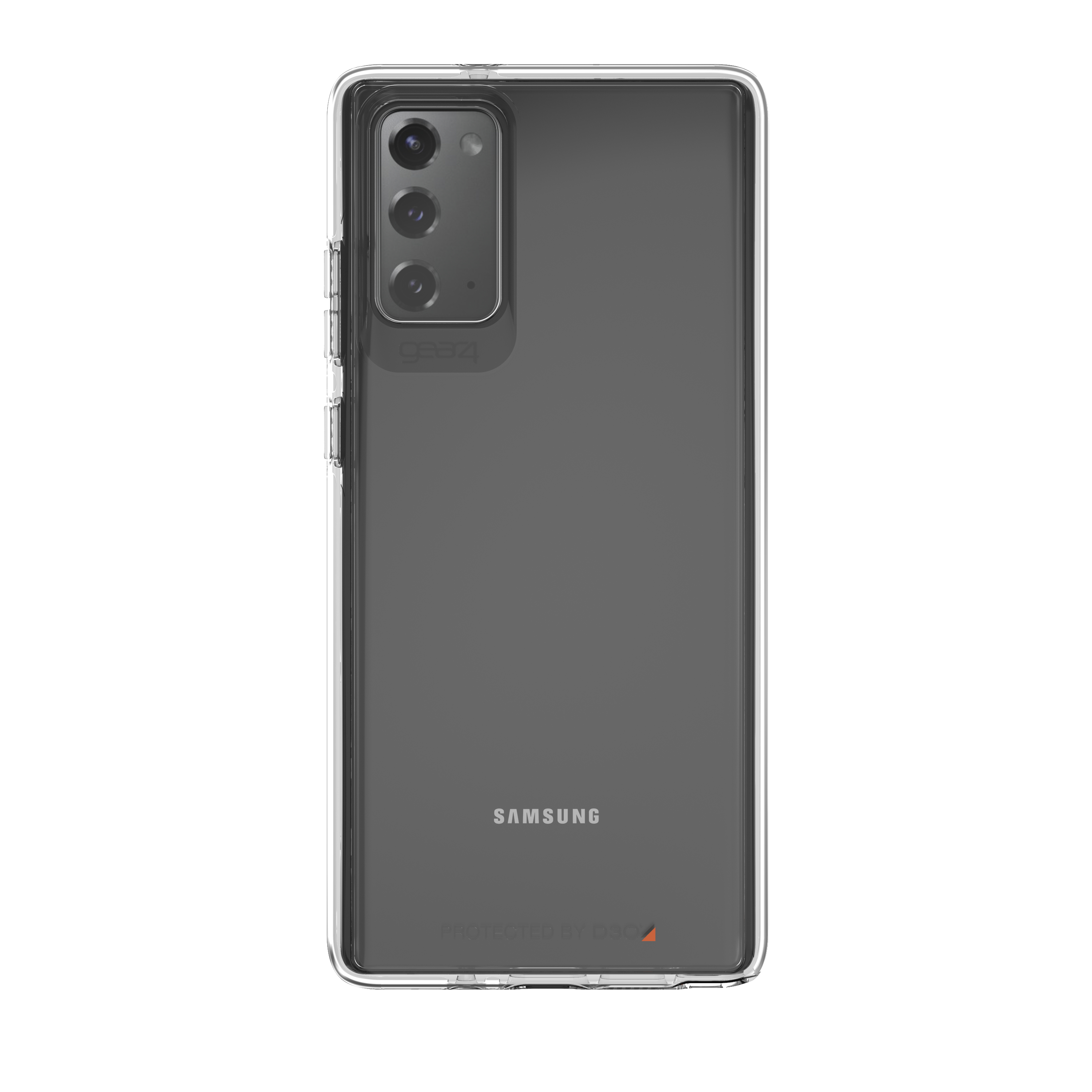 GEAR4 D3O Crystal Palace, Backcover, Samsung, Galaxy Note20, Clear