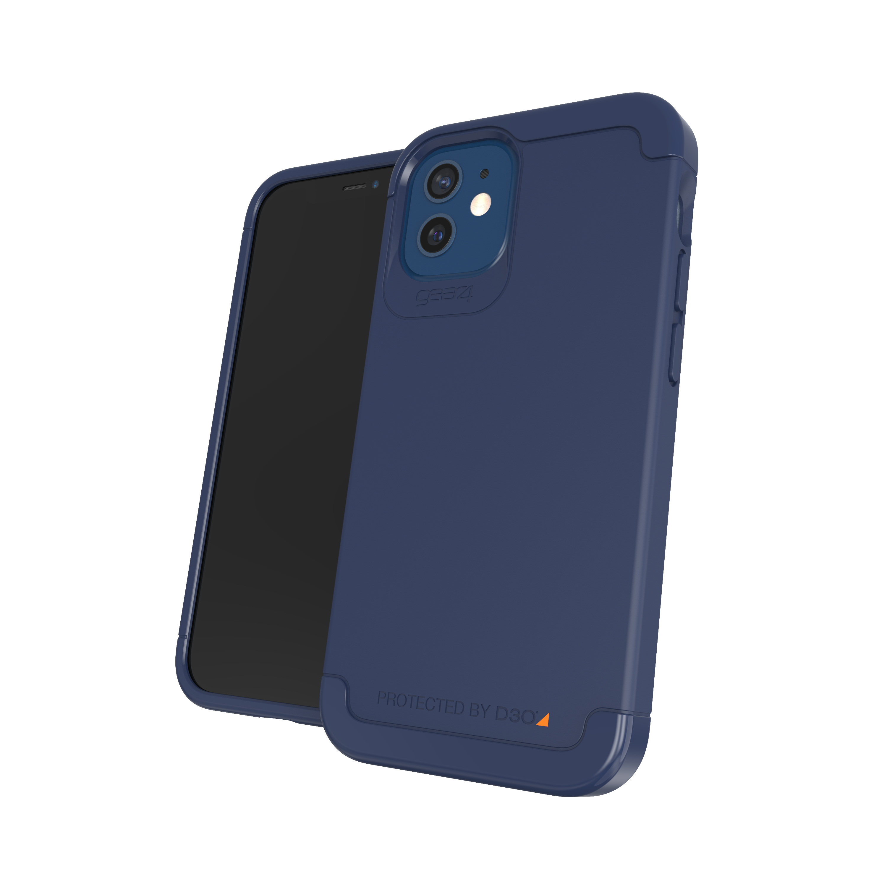 GEAR4 D3O Wembley Palette, Backcover, Apple, iPhone 12 Mini, Navy blule