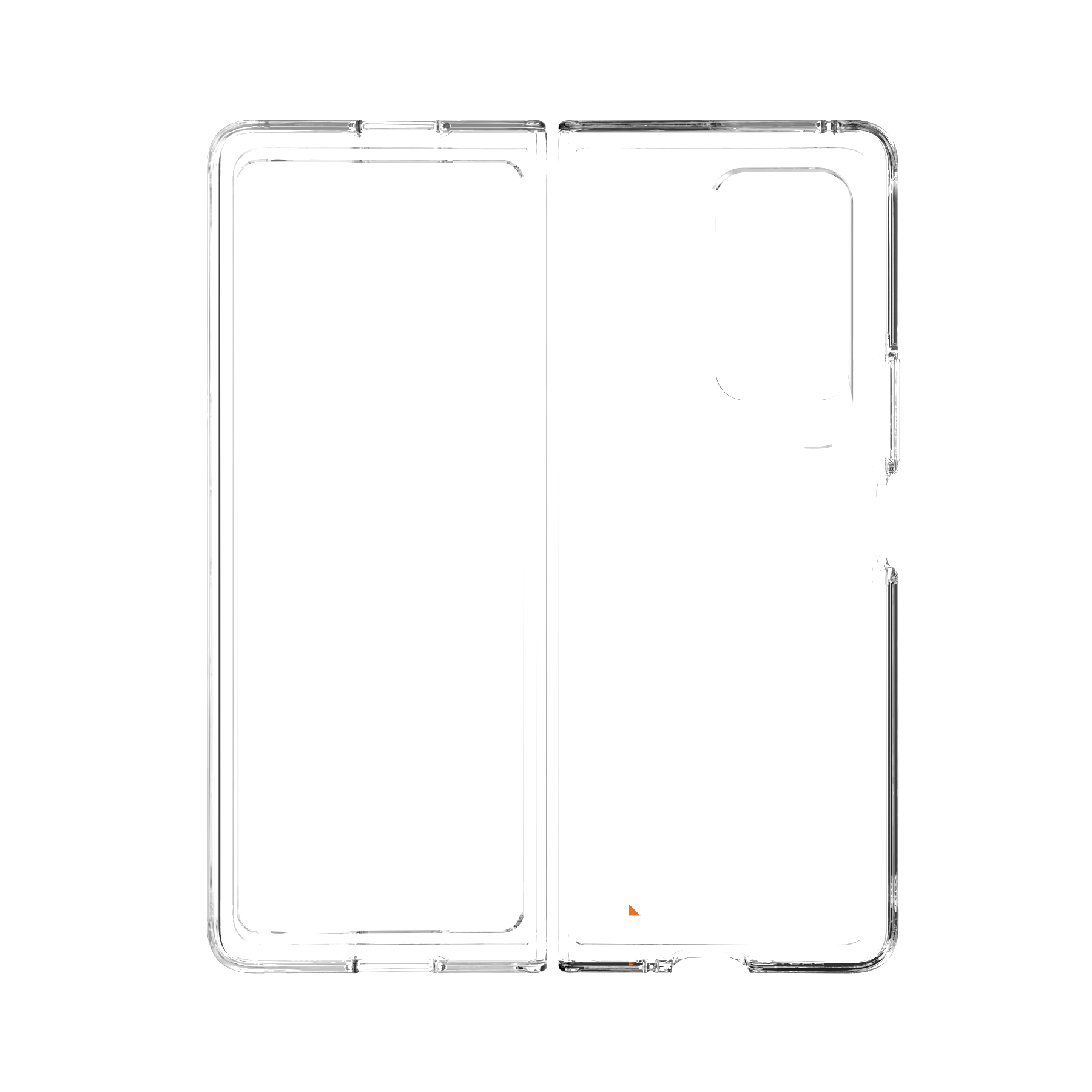 GEAR4 D3O Crystal Palace, Backcover, Samsung, Galaxy Z Fold 2, Clear