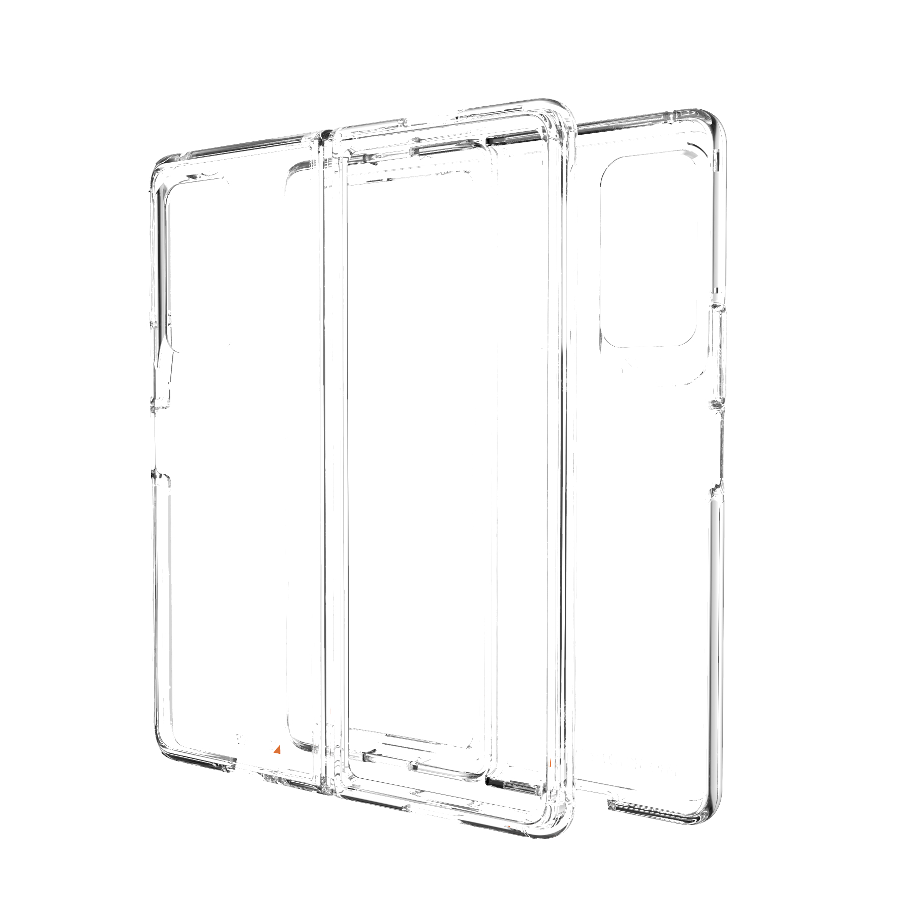 GEAR4 D3O Crystal Palace, Backcover, Samsung, Galaxy Z Fold 2, Clear