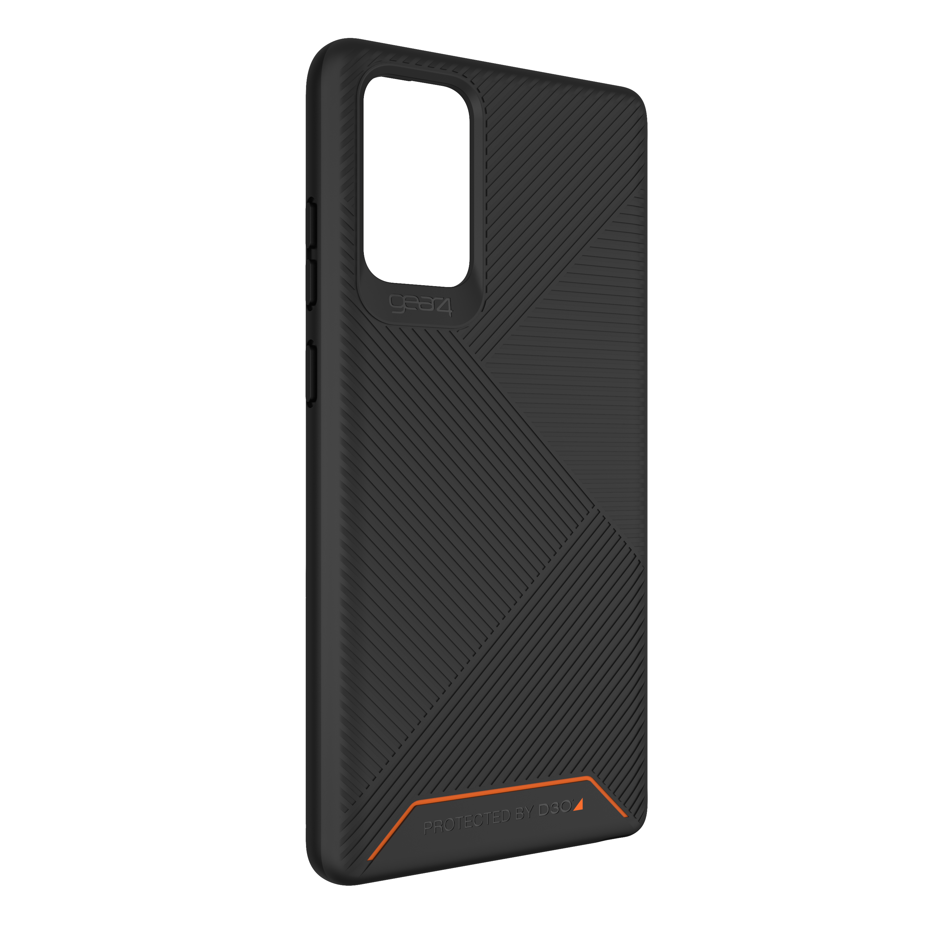 GEAR4 D3O Battersea, Backcover, Samsung, Galaxy Note20, Black