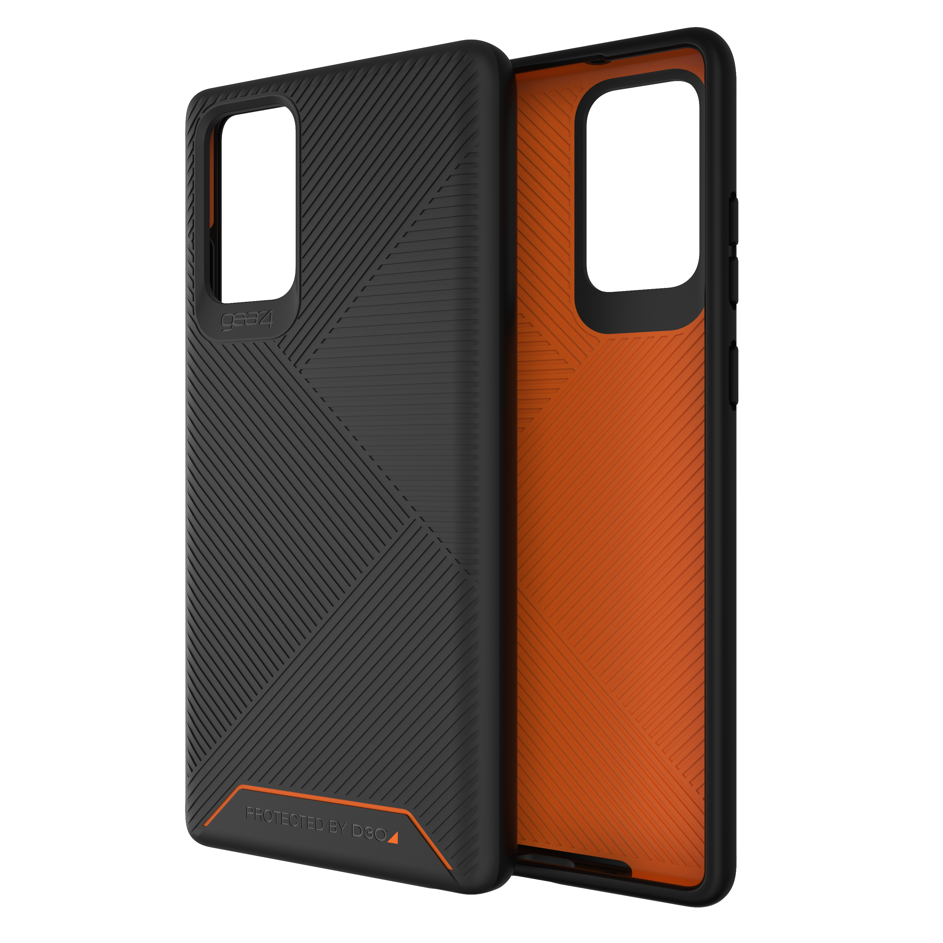 GEAR4 D3O Battersea, Backcover, Samsung, Galaxy Note20, Black