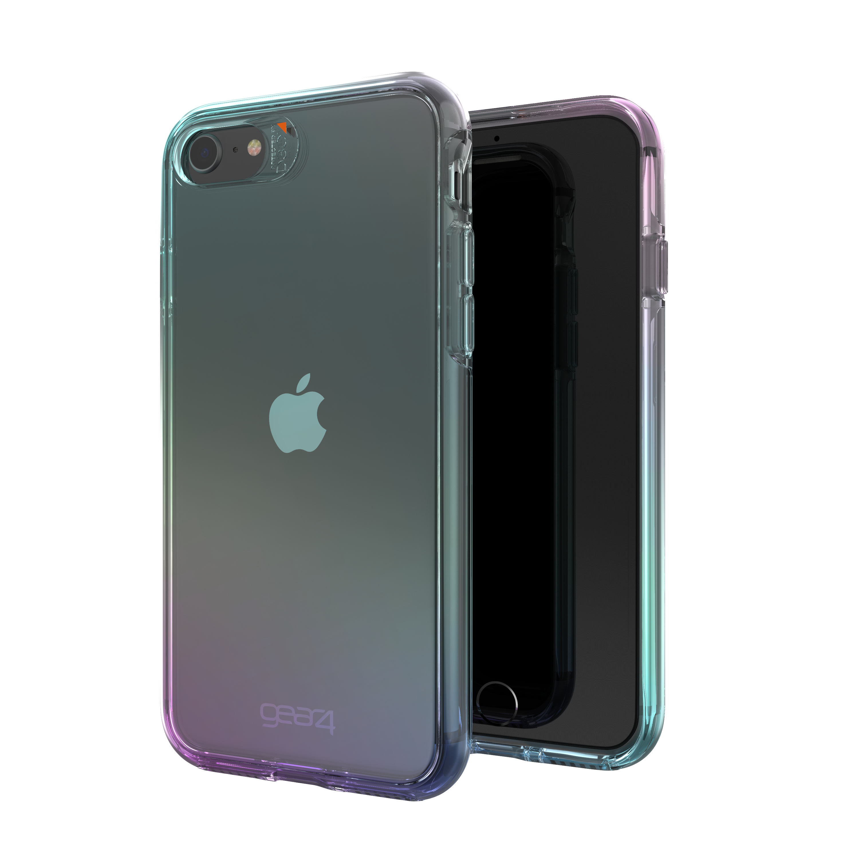 GEAR4 D3O Crystal Palace, Backcover, Apple, iPhone 6/6S/7/7S/8/SE2, Iridescent