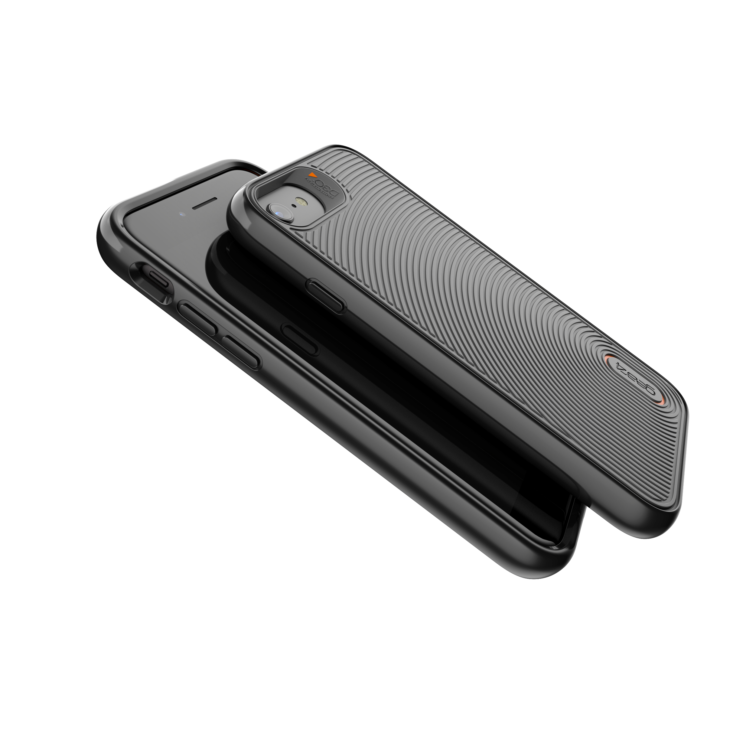 GEAR4 D3O Battersea, Backcover, Apple, iPhone 6/6S/7/7S/8/SE2, Black