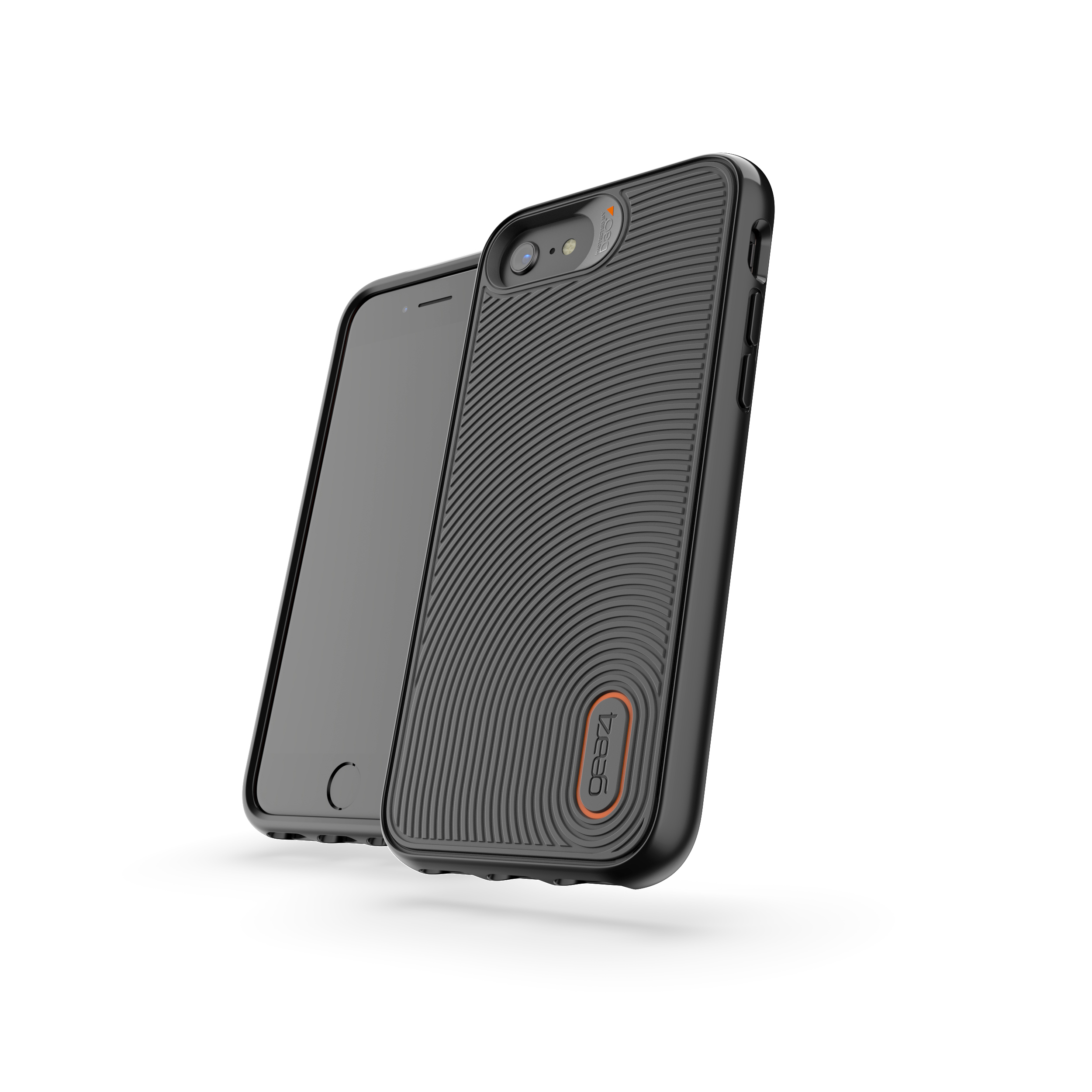 GEAR4 D3O Battersea, Backcover, Apple, iPhone 6/6S/7/7S/8/SE2, Black
