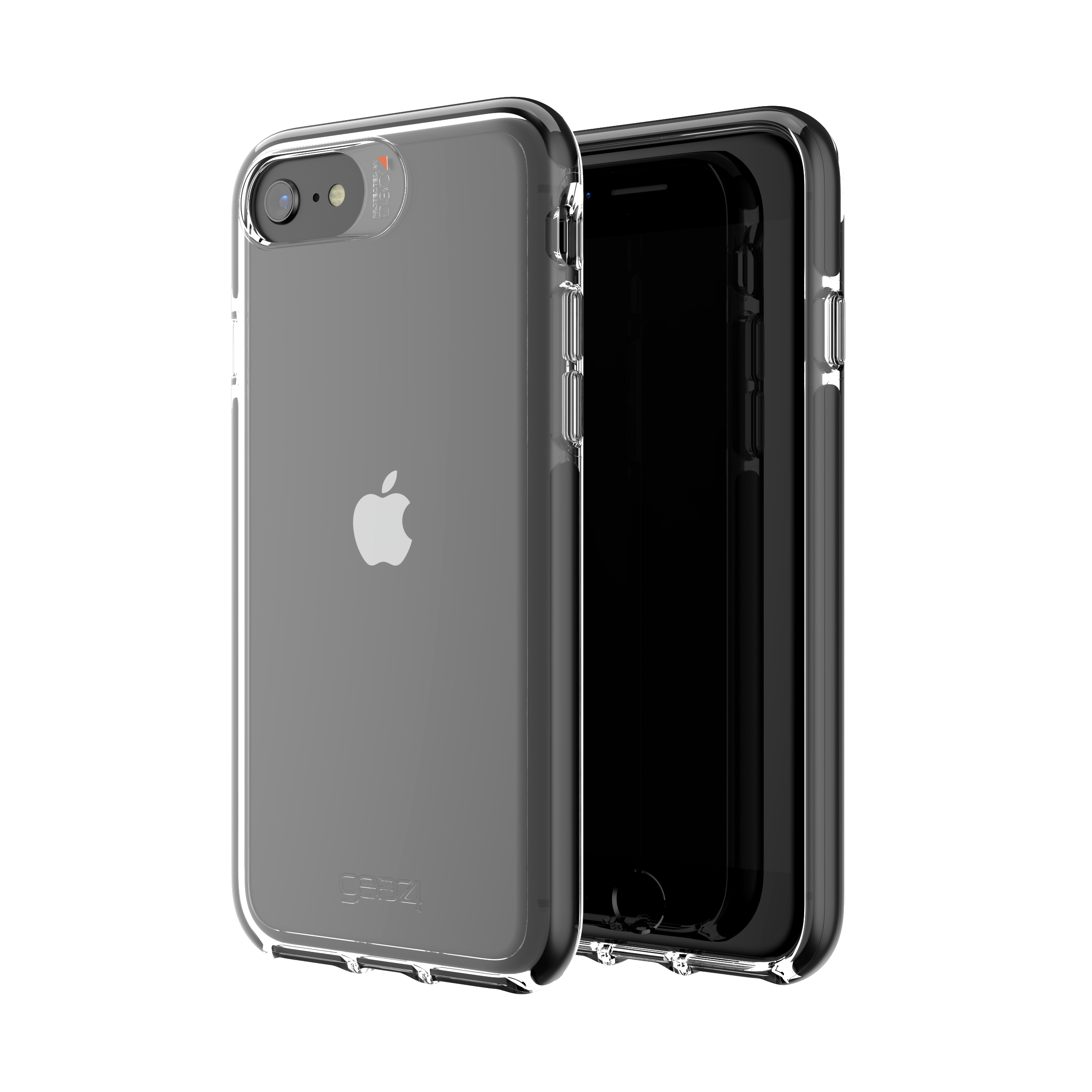 GEAR4 D3O Piccadilly, Backcover, Apple, iPhone 6/6S/7/7S/8/SE2, Black