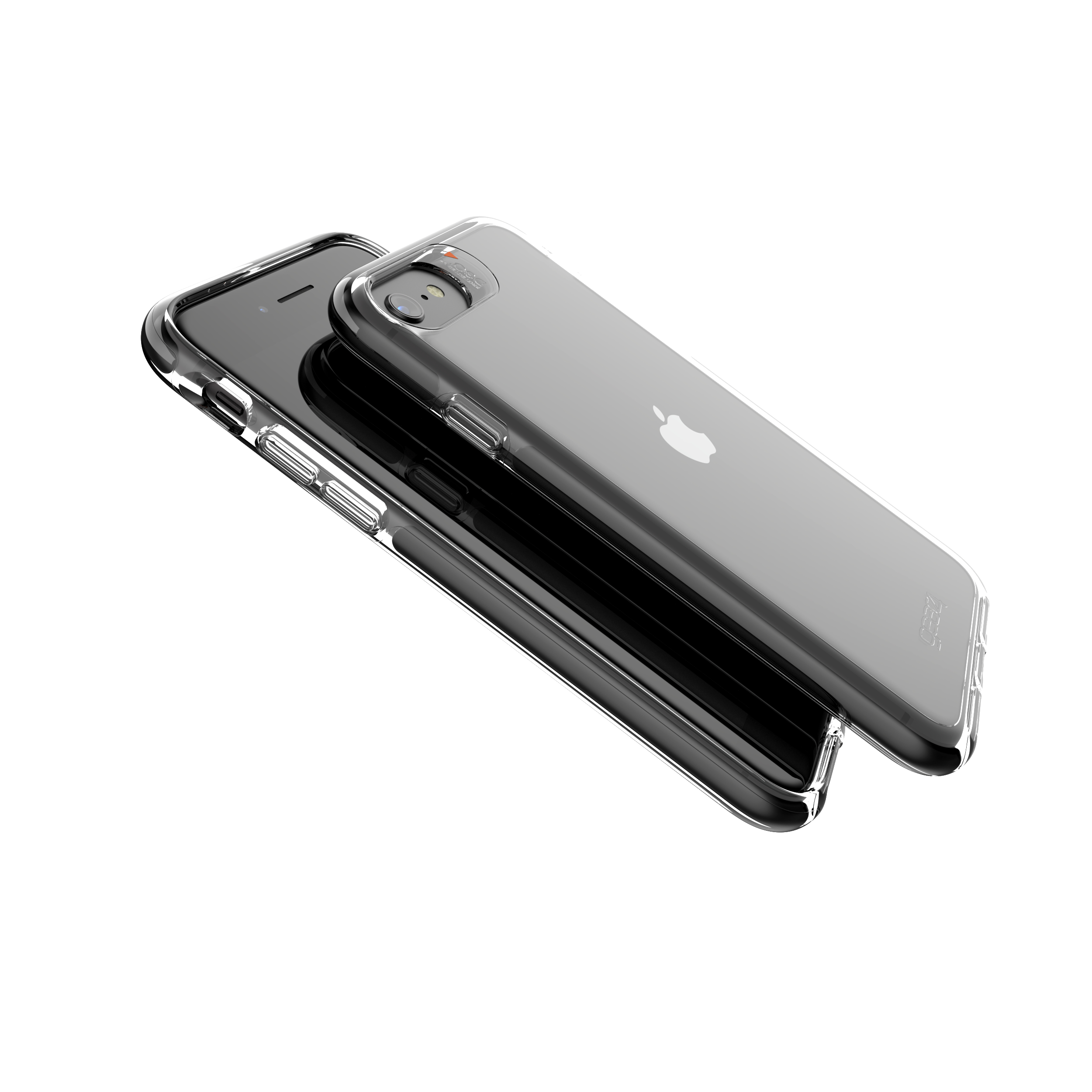 GEAR4 D3O Piccadilly, Backcover, Apple, iPhone 6/6S/7/7S/8/SE2, Black