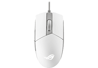 ASUS ROG Strix Impact II Moonlight - Souris de jeu, Filaire, 6200 DPI, Blanc