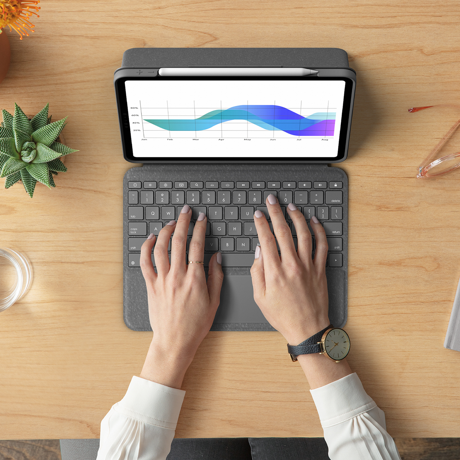 LOGITECH Folio Touch voor iPad Pro 11-inch (1e & 2e generatie)