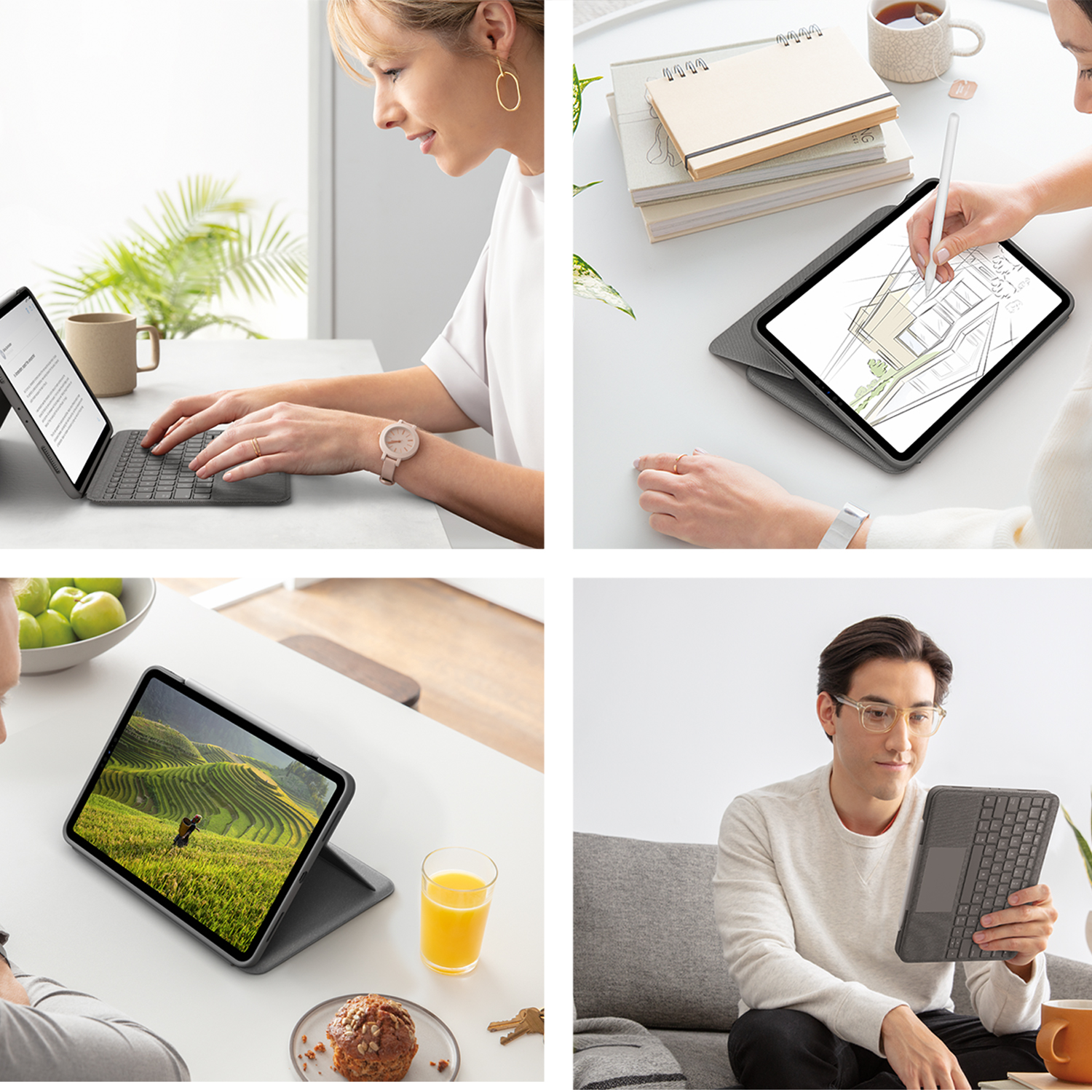 LOGITECH Folio Touch voor iPad Pro 11-inch (1e & 2e generatie)