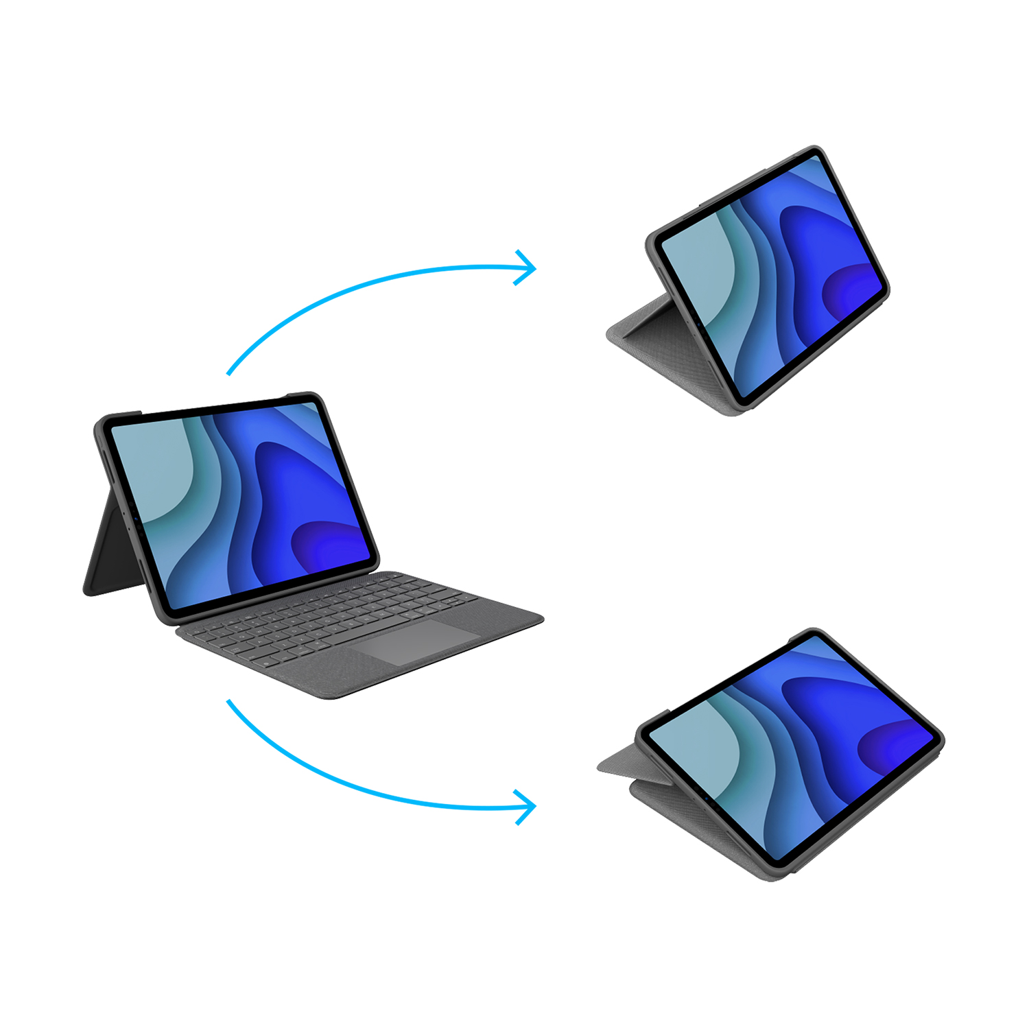LOGITECH Folio Touch voor iPad Pro 11-inch (1e & 2e generatie)
