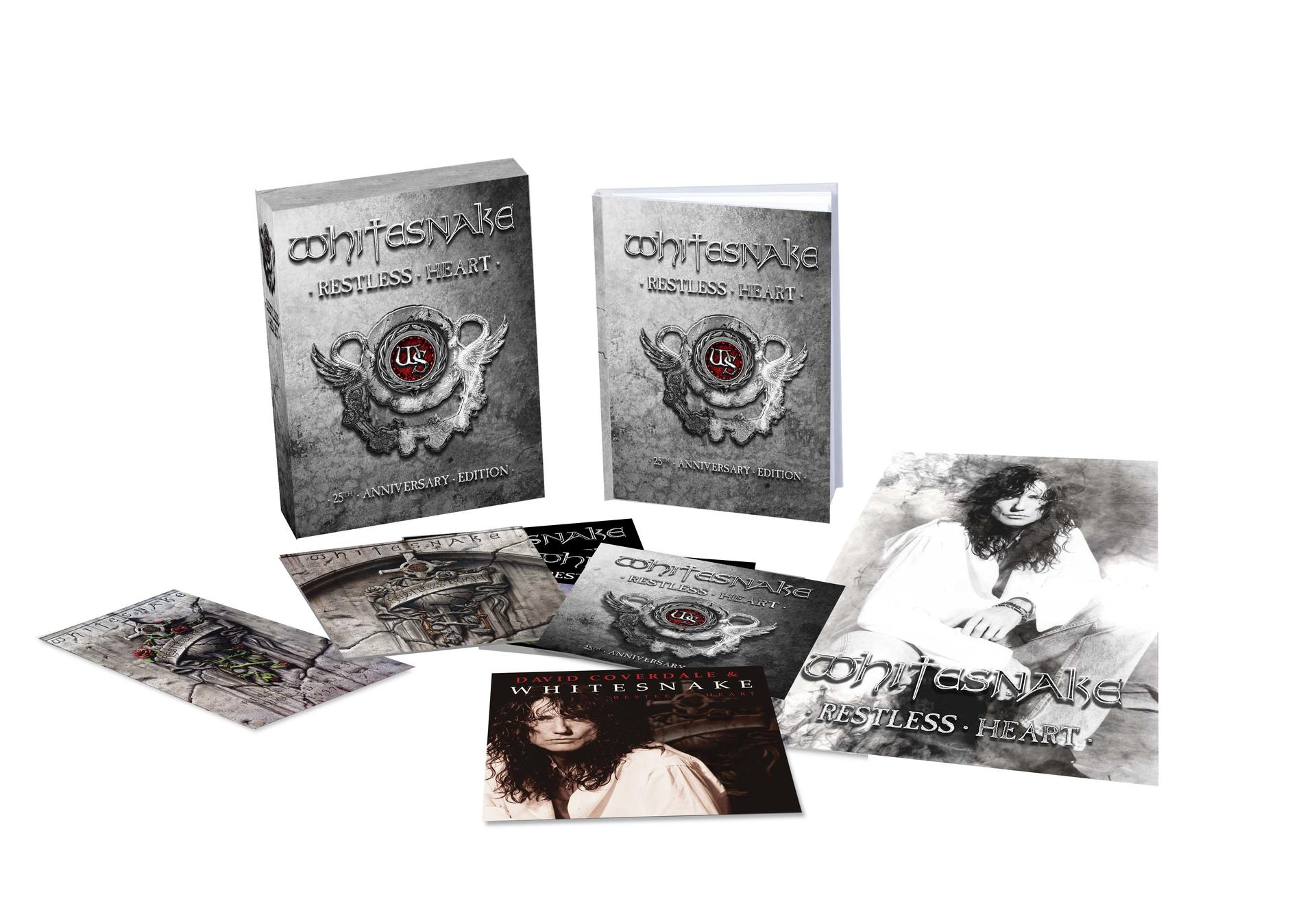 Albumhoes van WhiteSnake. Het album wordt geleverd met een doos en andere inlays.