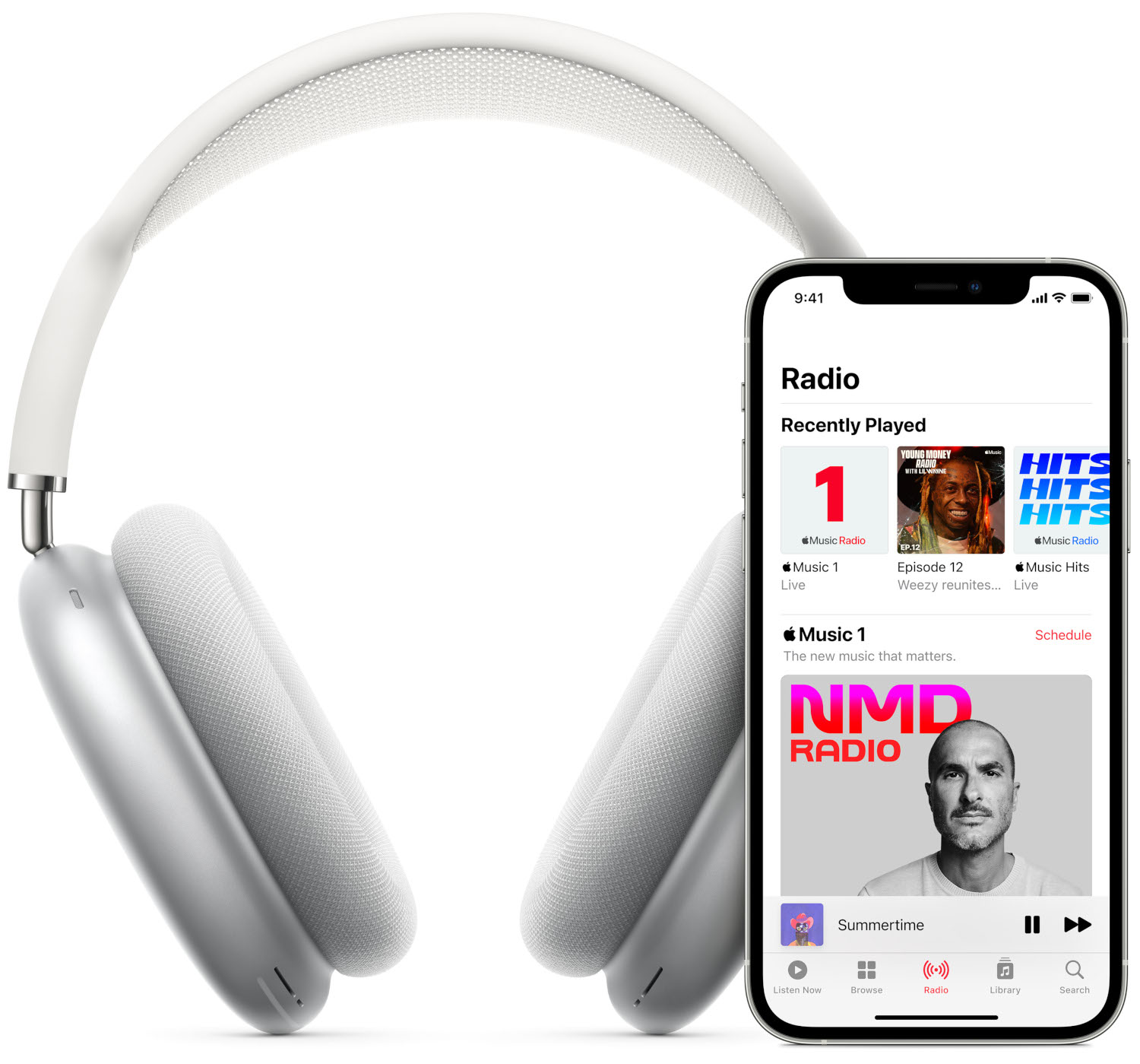 APPLE MGYM3ZM/A AIRPODS MAX PINK Over-ear Draadloze hoofdtelefoon Roze