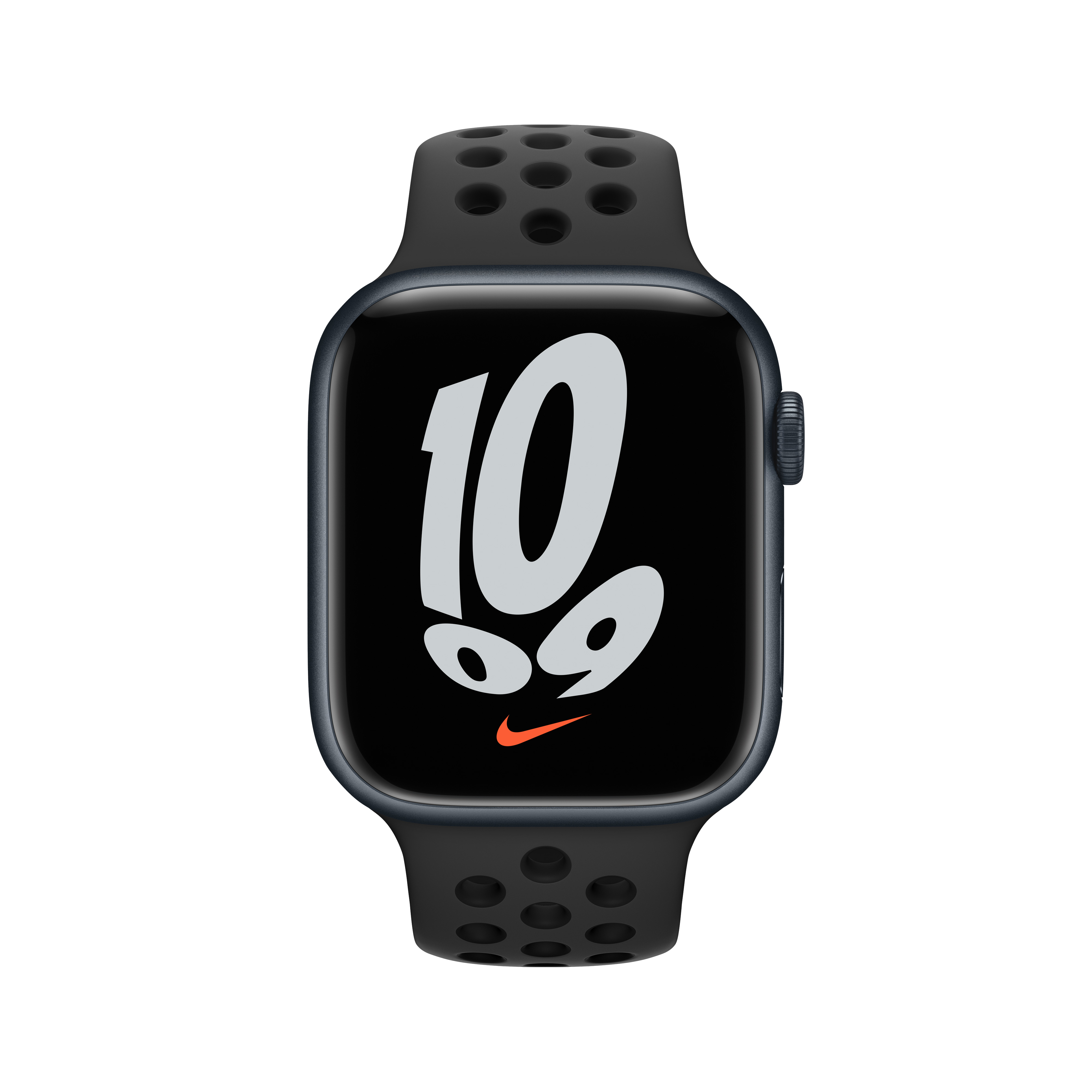 APPLE Watch Nike Series 7 GPS, 45mm Gece Yarısı Alüminyum Kasa ve