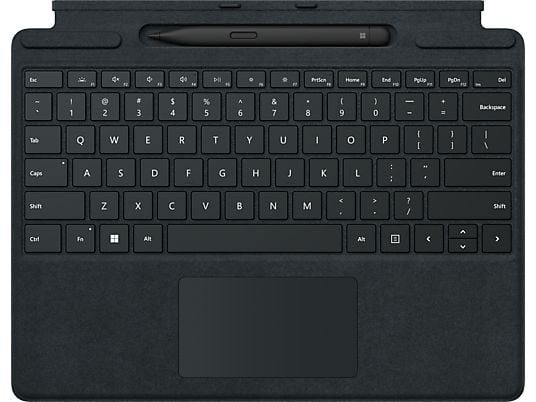 MICROSOFT Surface Pro Signature Keyboard with Slim Pen 2 - Tastiera con penna (Nero)